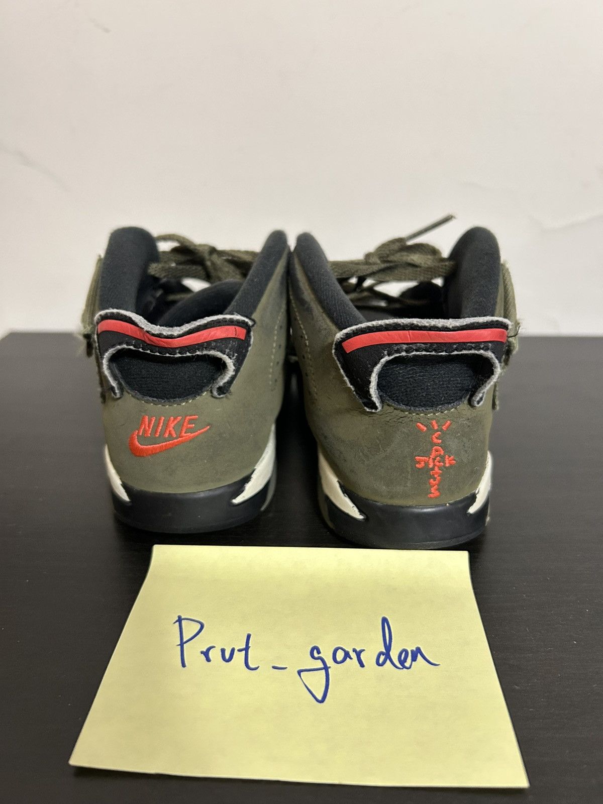 Nike (Kids) Nike Jordan 6 Travis Olive TD 10C Size US 5 / EU 37 - 5 Thumbnail