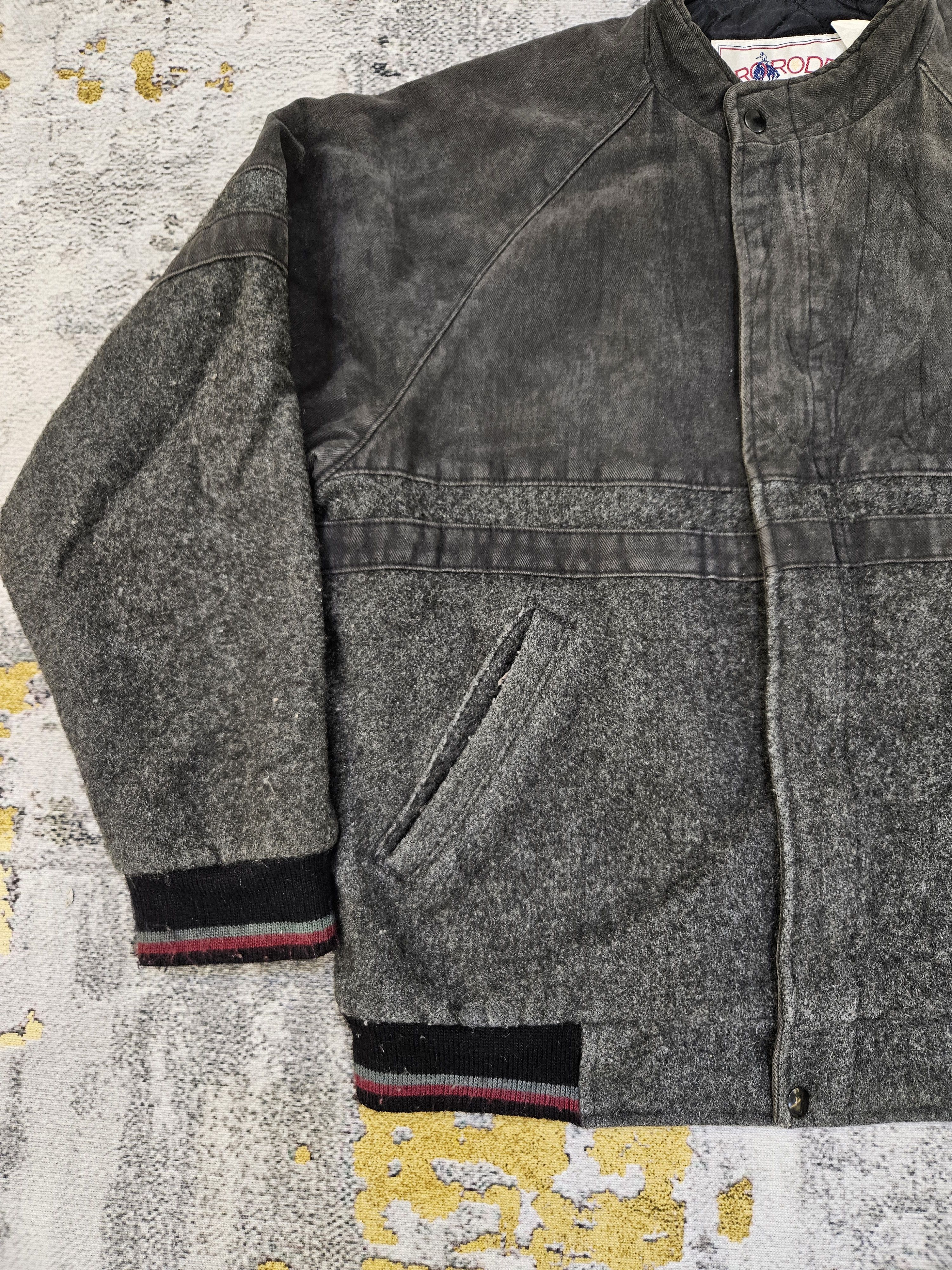 If Six Was Nine Vtg PRCA Professional Rodeo Cowboys Association BomberJacket Size US M / EU 48-50 / 2 - 4 Thumbnail