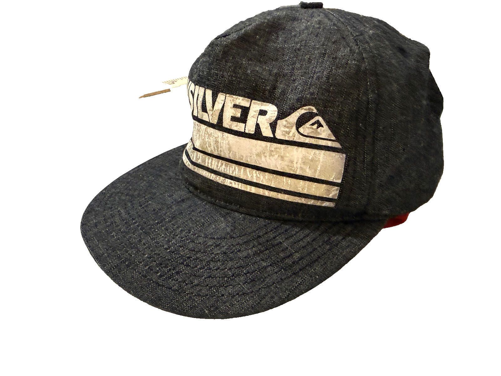Quiksilver Y2K Quiksilver Hat Gray Camp Snapback Surf Skate Streetwear Size ONE SIZE - 3 Thumbnail