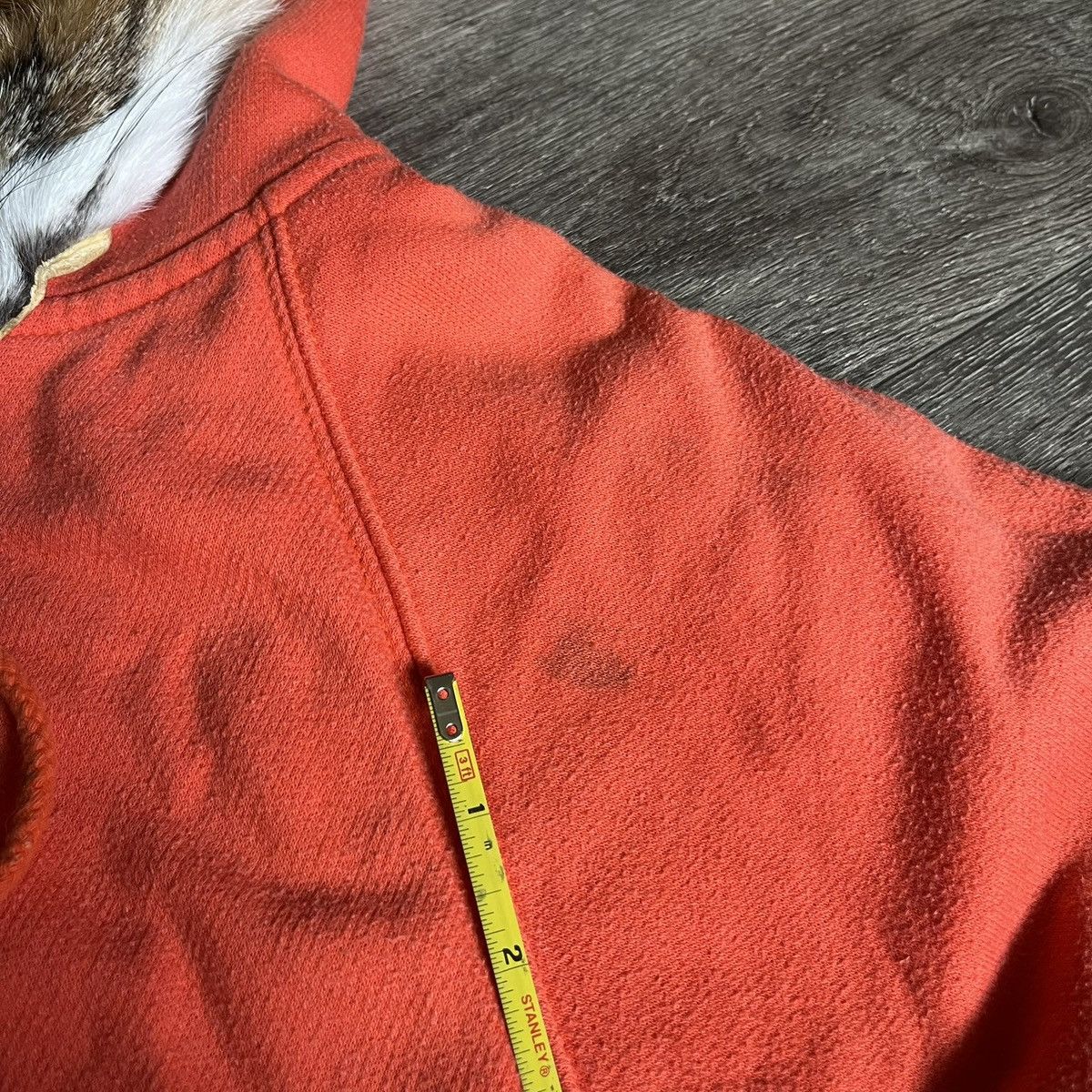 Kentucky Boy Tyler Kentucky Boy Tyler Fox Pelt Fur Thermal Lined Zip Up Hoodie Size US S / EU 44-46 / 1 - 11 Thumbnail