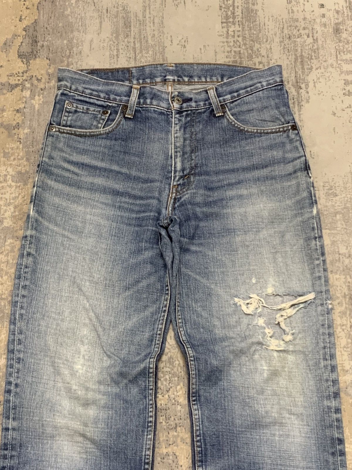 Levi's VTG Y2K Levi’s 533 Loose Straight Denim Jeans Faded Wash Size US 30 / EU 46 - 2 Thumbnail