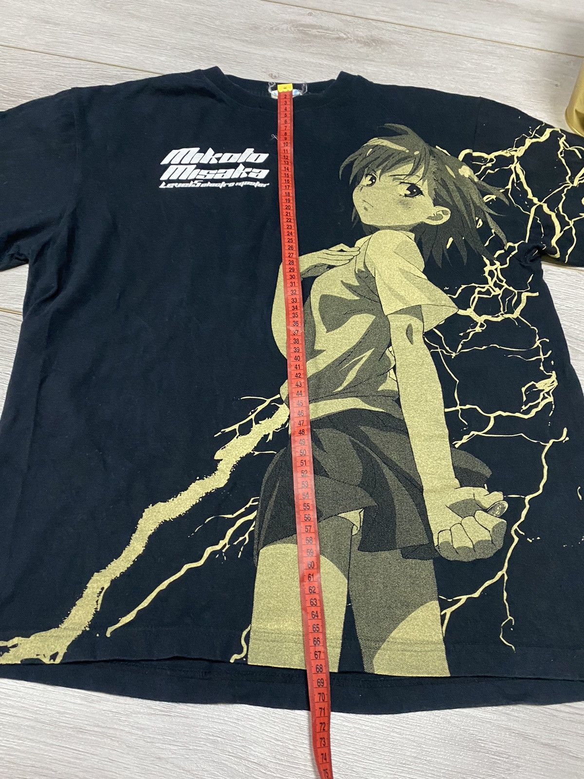 Anime ‼️MISAKA MIKOTO ANIME MANGA T-SHIRT Size US L / EU 52-54 / 3 - 9 Thumbnail