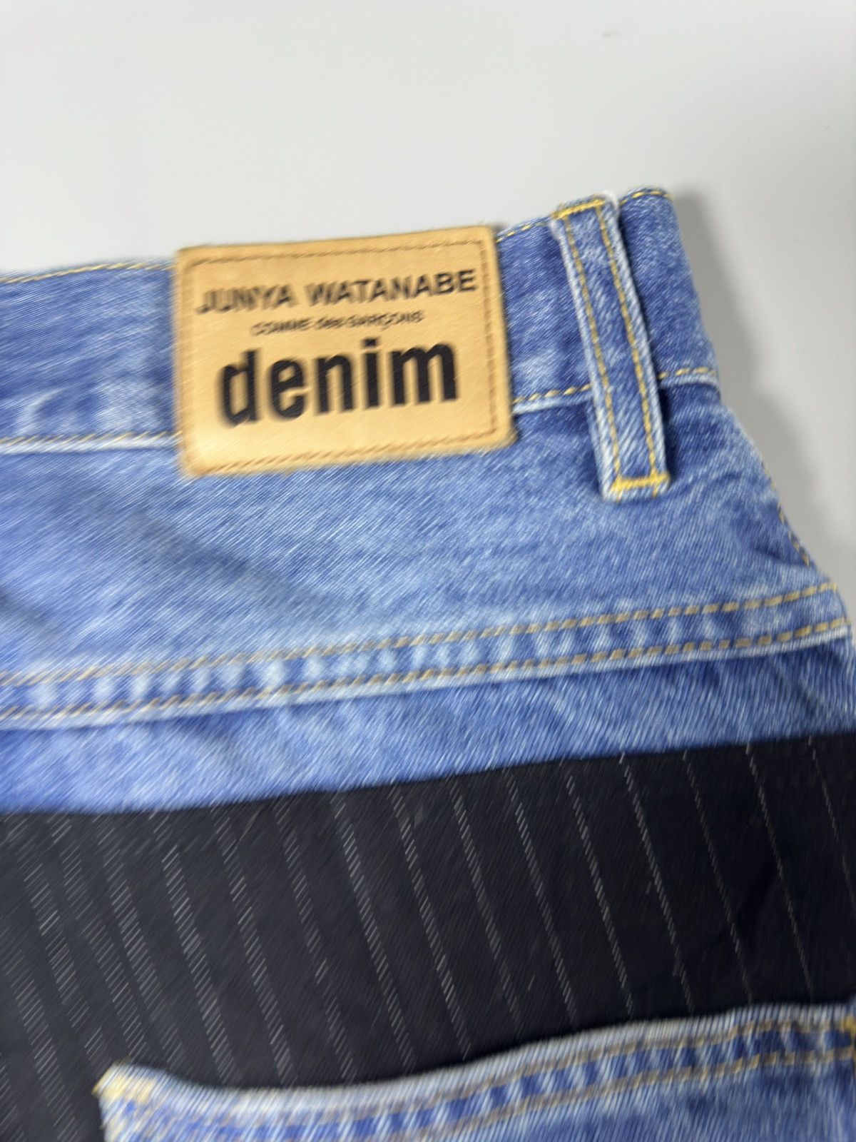 Comme des Garcons × Junya Watanabe CDG - JUNYA WATANABE — DENIM PATCHWORK JEANS Size US 32 / EU 48 - 18 Thumbnail