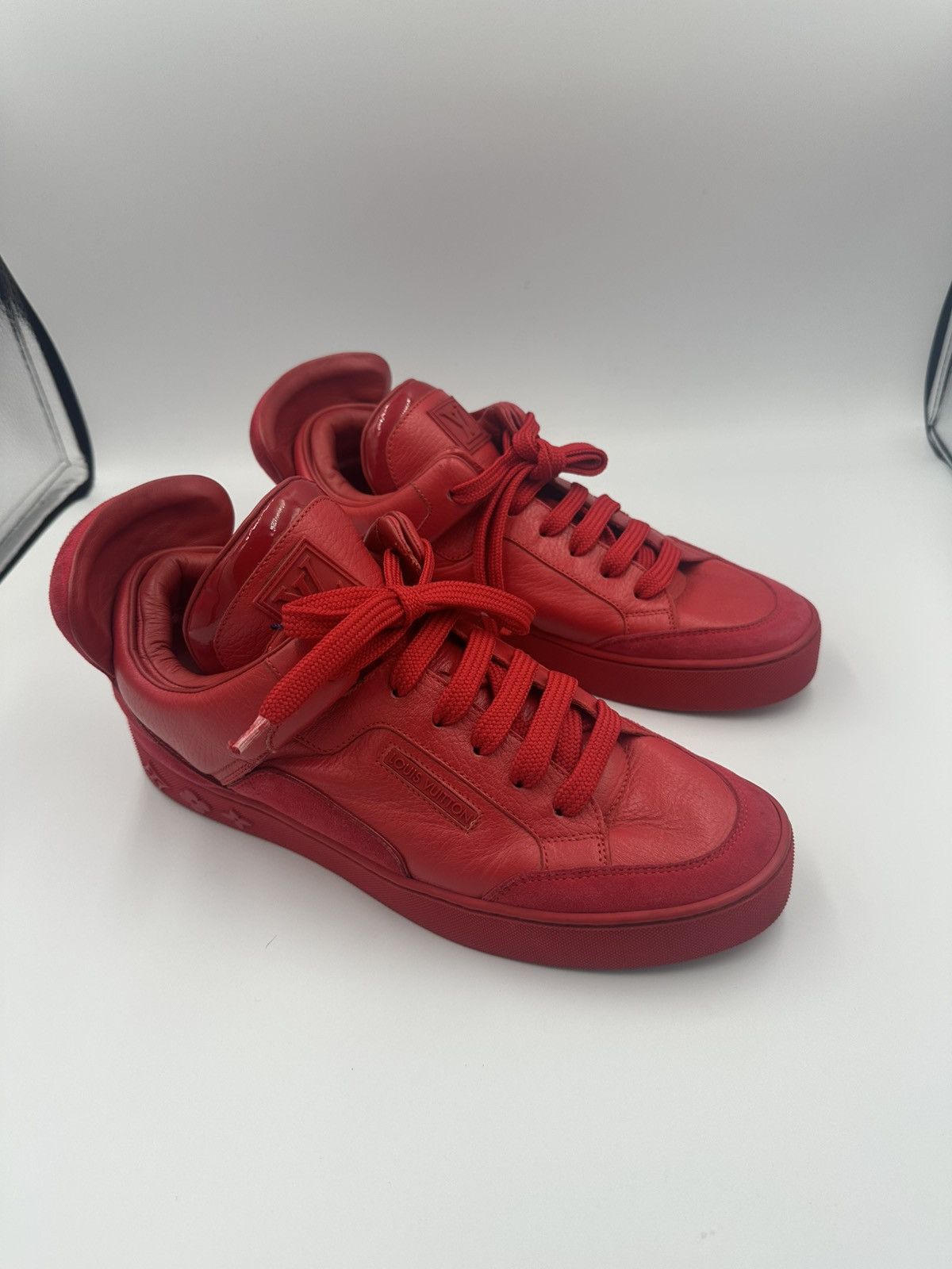 Louis Vuitton Kanye West x Louis Vuitton Red Don’s Size US 7 / EU 40 - 24 Thumbnail