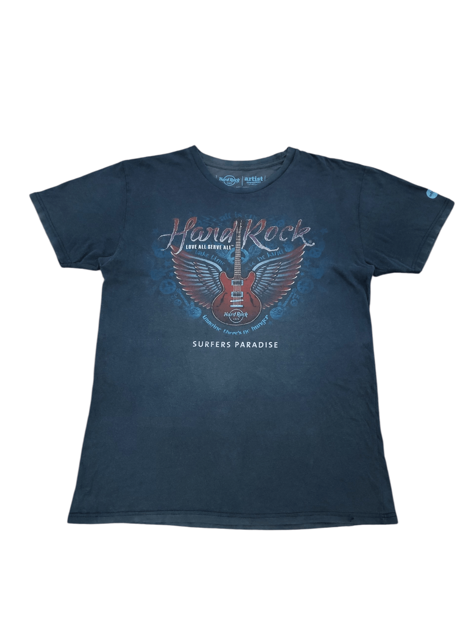 Band Tees VTG John Lennon IMAGINE Hard Rock Cafe t shirt rare Size US M / EU 48-50 / 2 - 1 Thumbnail