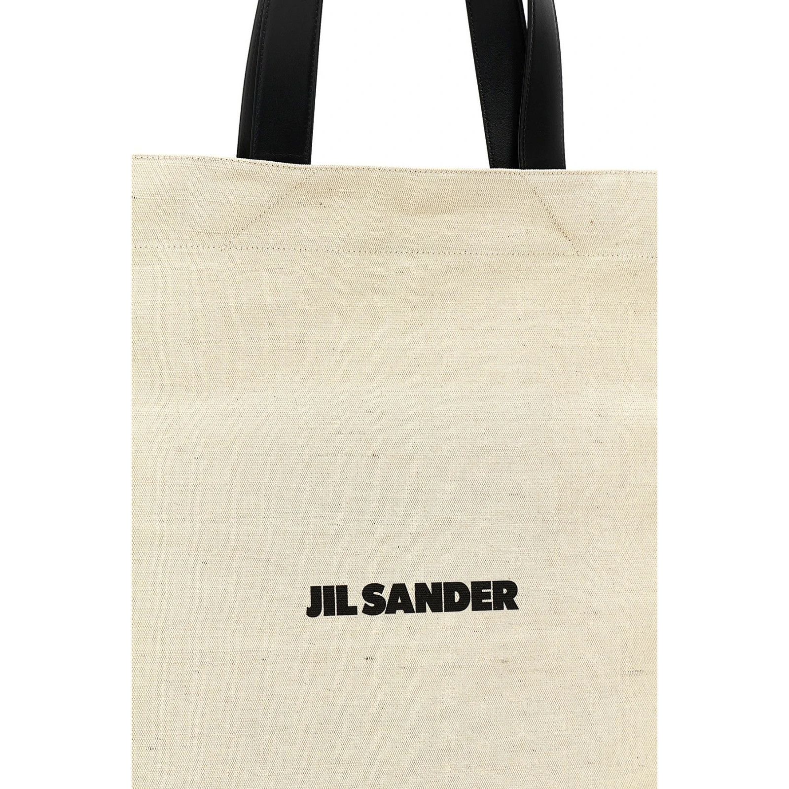 Jil Sander JIL SANDER Medium Flat Cotton Shopper Shoulder Bag New & Aut Size ONE SIZE - 3 Thumbnail