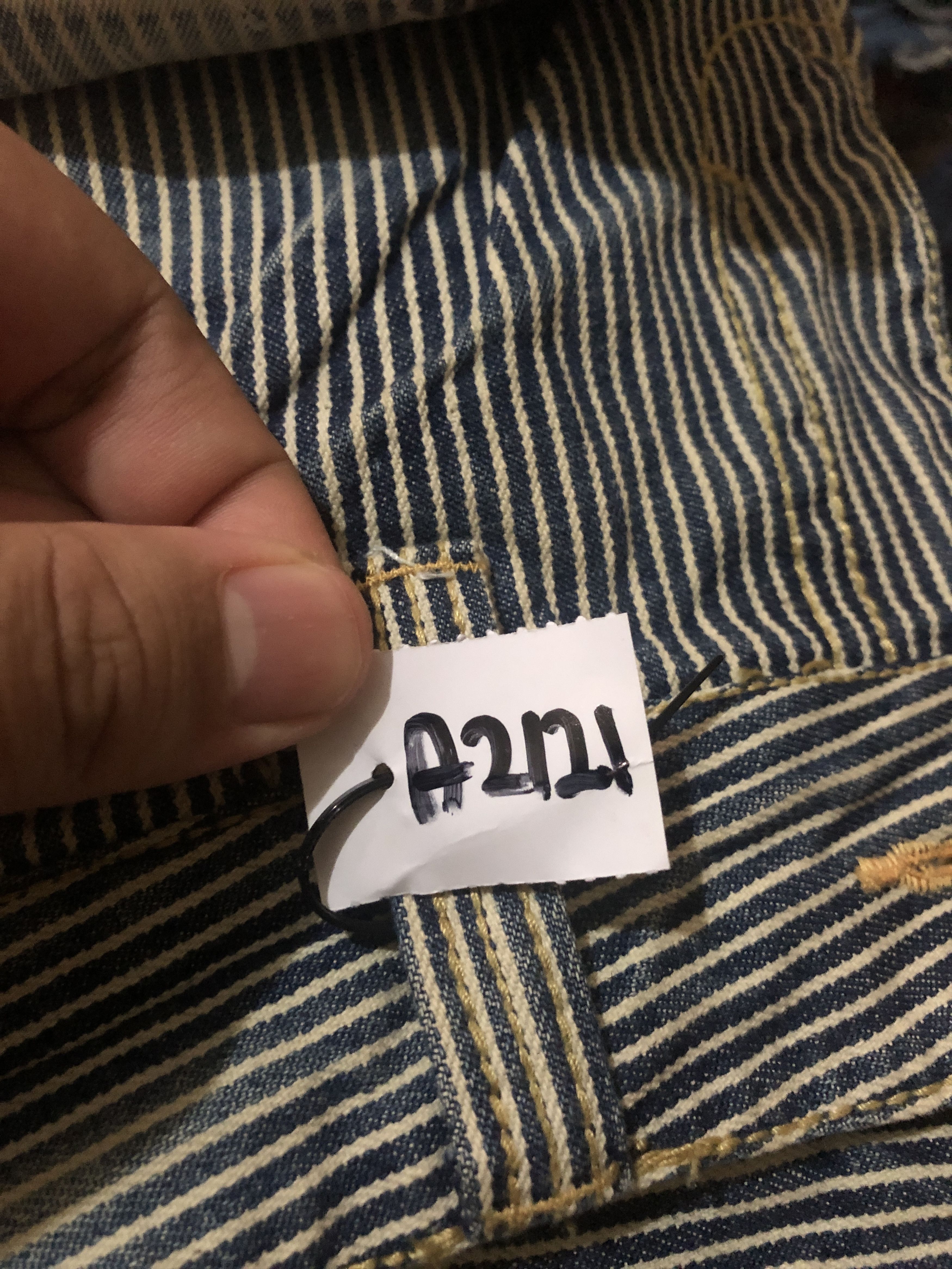 Japanese Brand Japanese Brand vintage tactical Stripe White Pants #A2121 Size US 32 / EU 48 - 22 Thumbnail