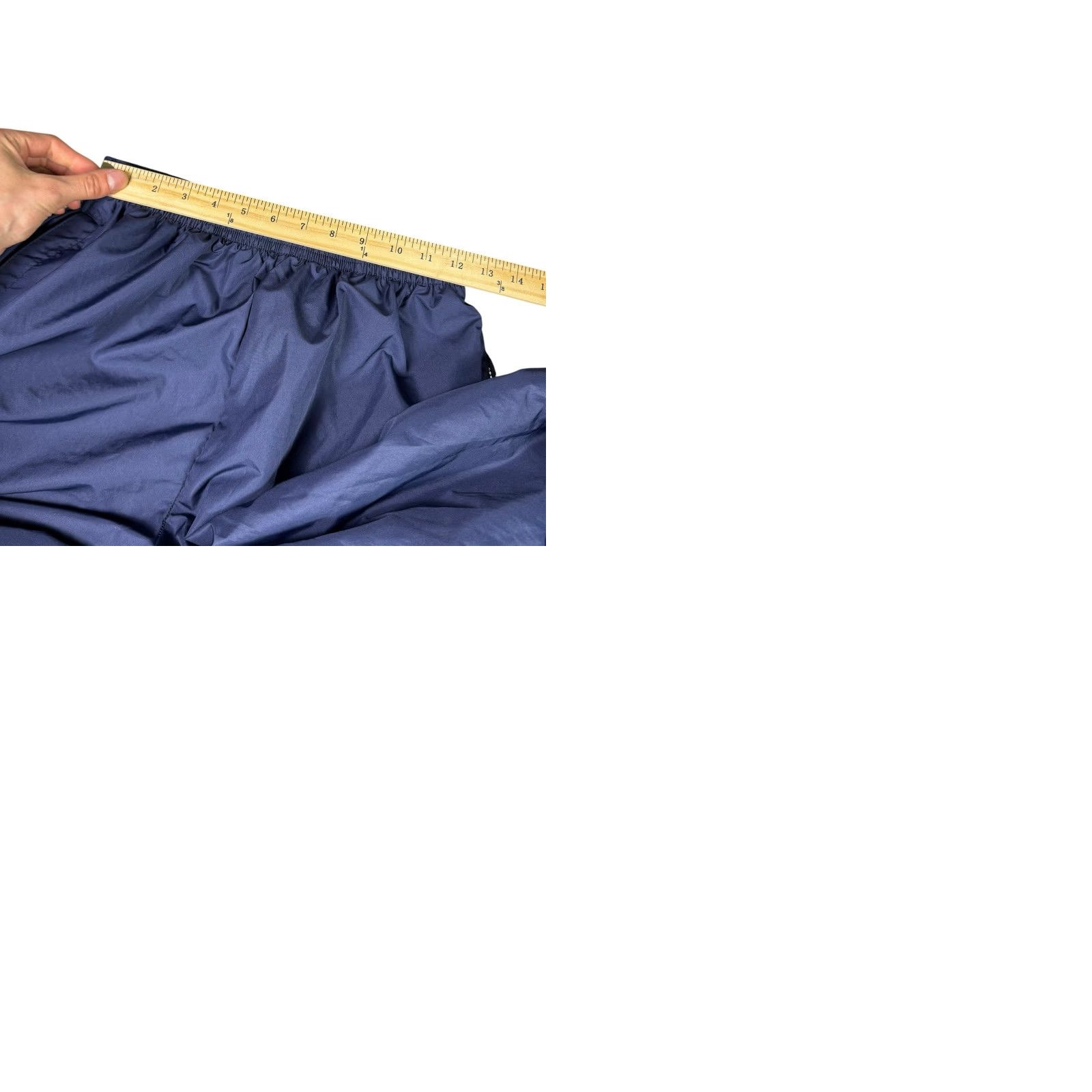 Nike VINTAGE Nike Track Pants Womens XL USA Made Blue Taper Jogger 90s Sweatpants Size 40" / US 18 - 9 Thumbnail