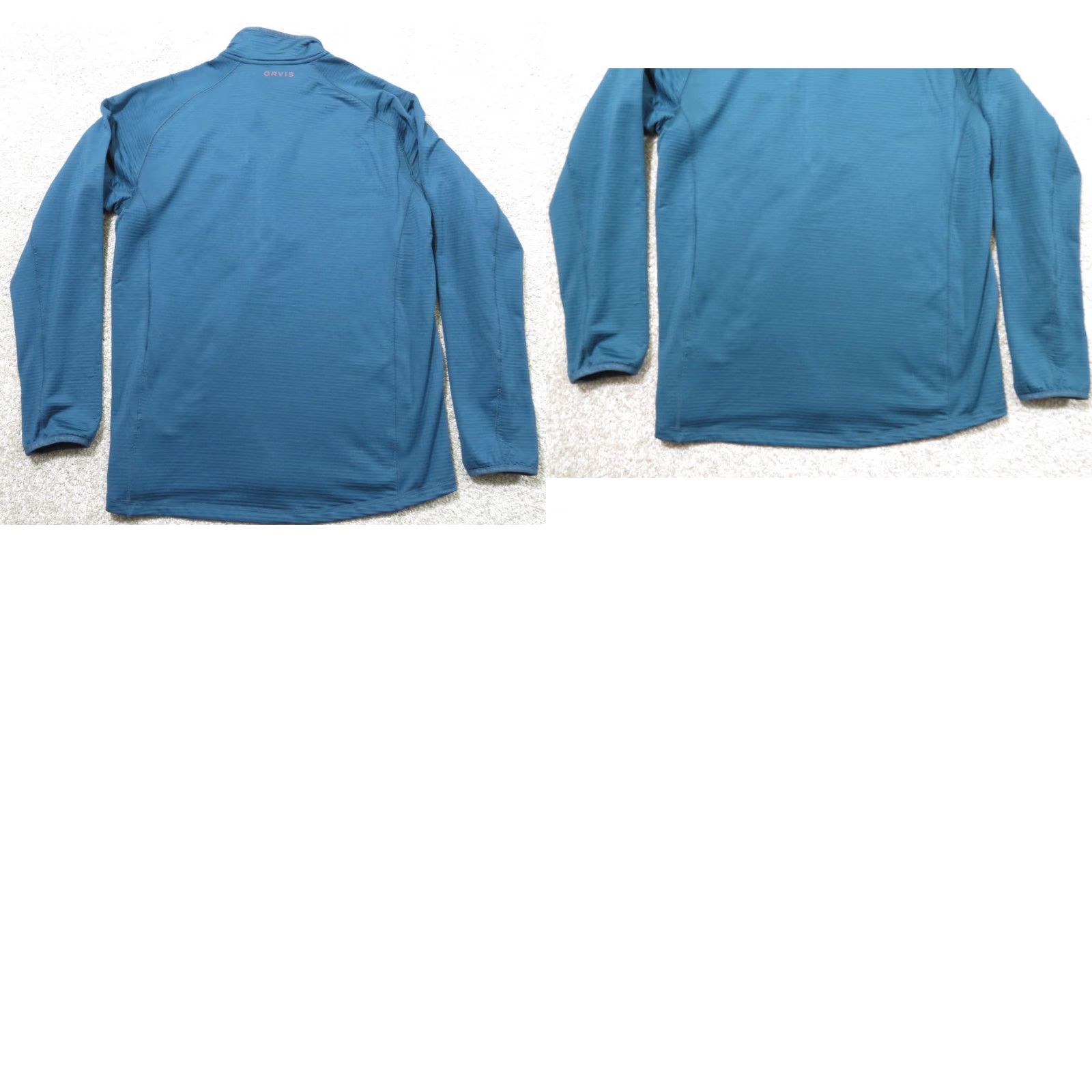 Orvis Orvis Trout Bum Pullover Mens M Aqua /red 1/4 Zip Fleece Grid Thermal Outdoor Shirt Sweater Mens Weathered Size US M / EU 48-50 / 2 - 8 Thumbnail