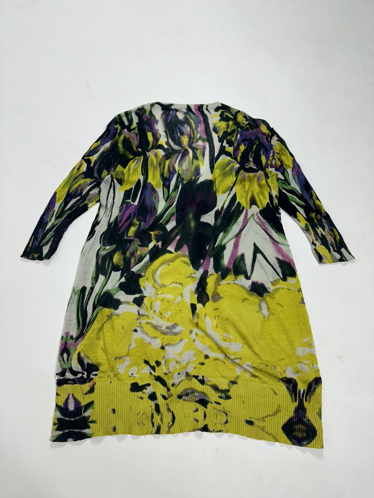 Dries Van Noten Dries Van Noten Multicolored Art Cardigan Size M / US 6-8 / IT 42-44 - 16 Thumbnail