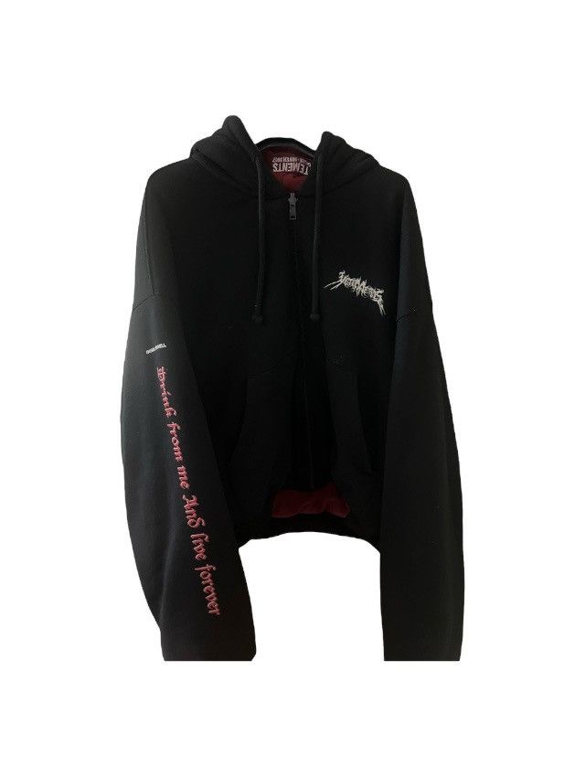 image of Vetements Total Fucking Darkness/gun Club Reversible, Men's (Size Small)