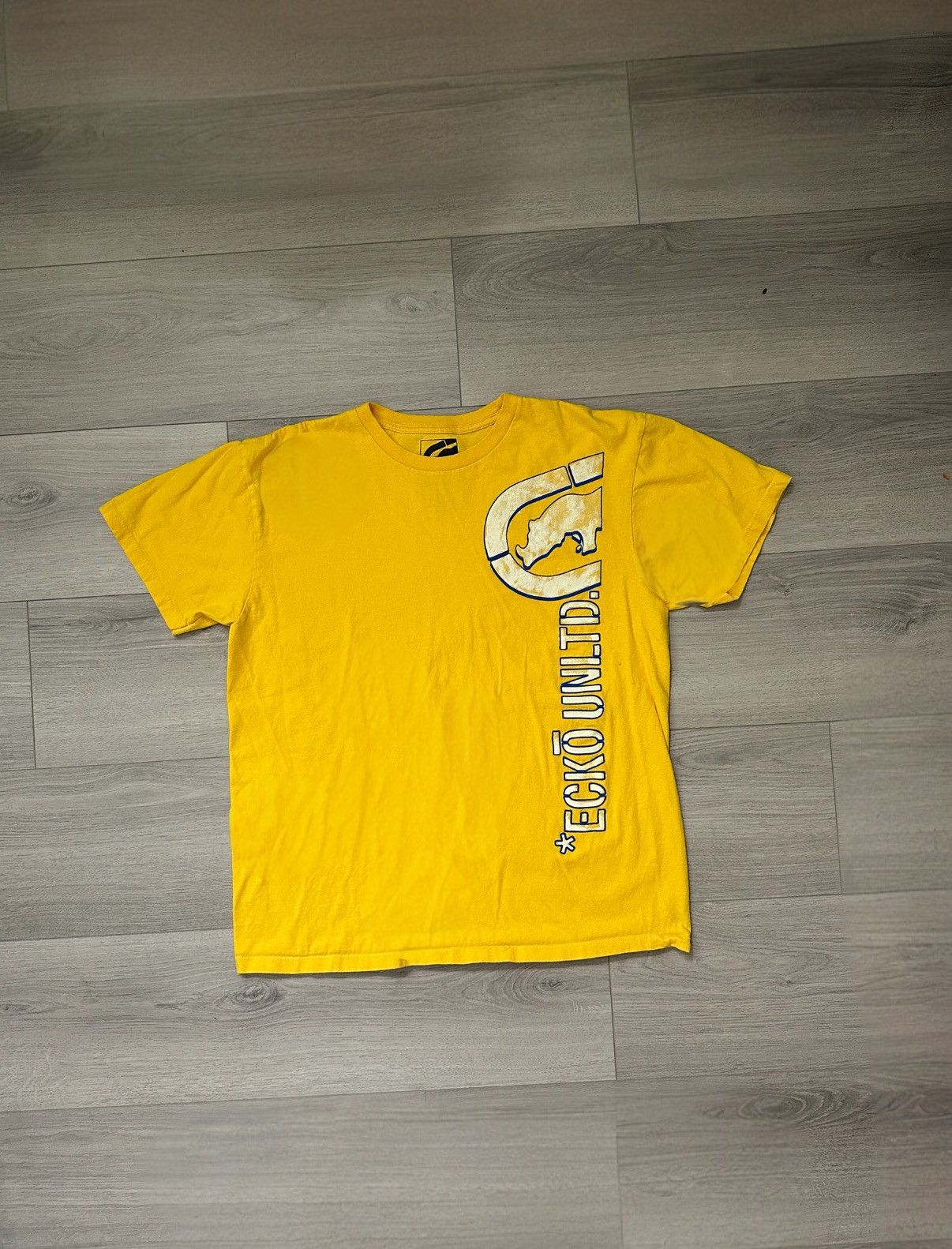 Ecko Unltd. Y2K Ecko Untld. Yellow Rhino Graphic Tee 🦏 Size US L / EU 52-54 / 3 - 2 Thumbnail