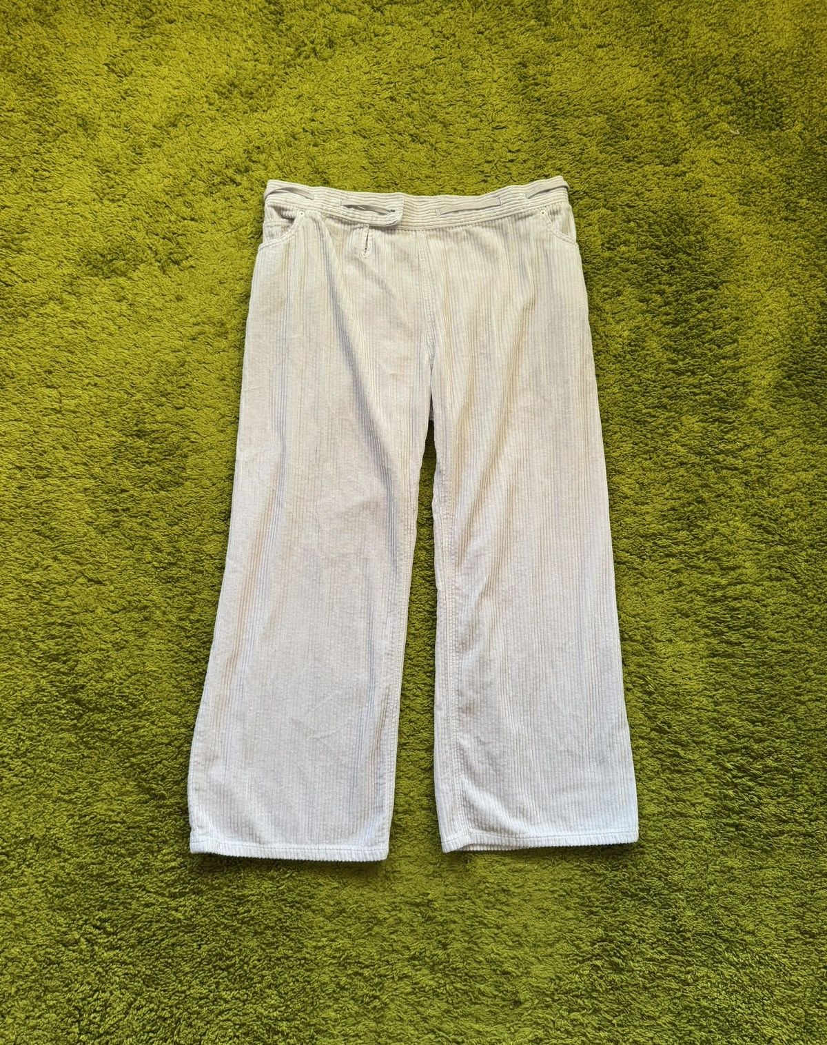 Designer × Japanese Brand 🇯🇵 Niko And… Japanese wide leg corduroy pants Y2K Size 27" / US 4 / IT 40 - 1 Thumbnail
