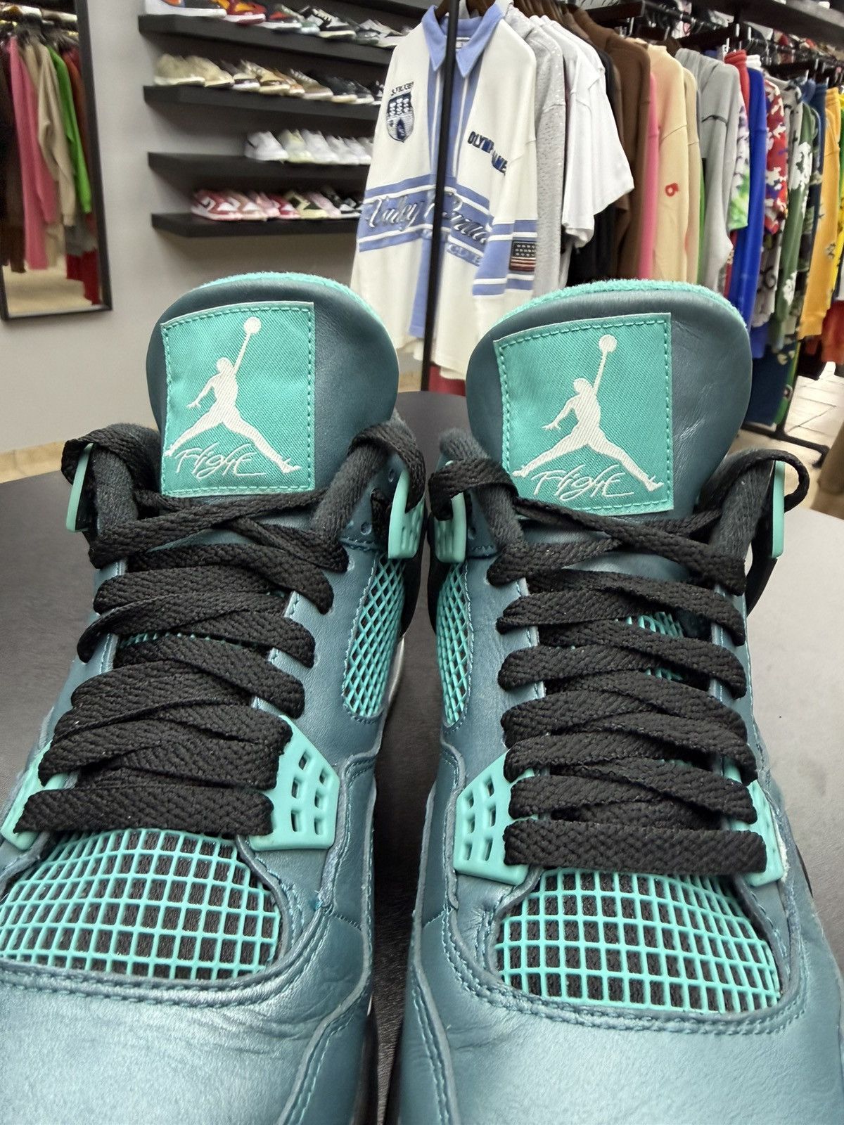 Jordan Brand Size 9.5 - Jordan 4 Retro Teal “2015” Size US 9.5 / EU 42-43 - 6 Thumbnail