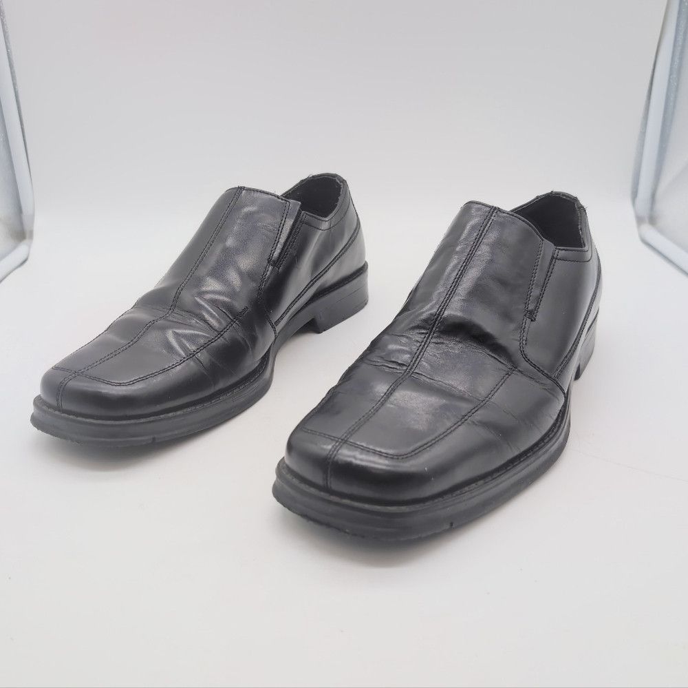 Nunn Bush Nunn Bush NXXT Sz 11 Men's Black Leather Slip-On Shoes Size US 11 / EU 44 - 1 Thumbnail