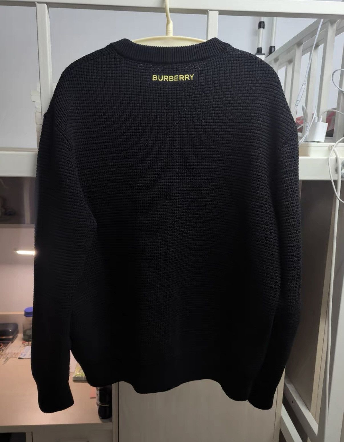 Burberry Burberry Authentic "Mini Monster" Knit Sweater Size US XL / EU 56 / 4 - 2 Thumbnail