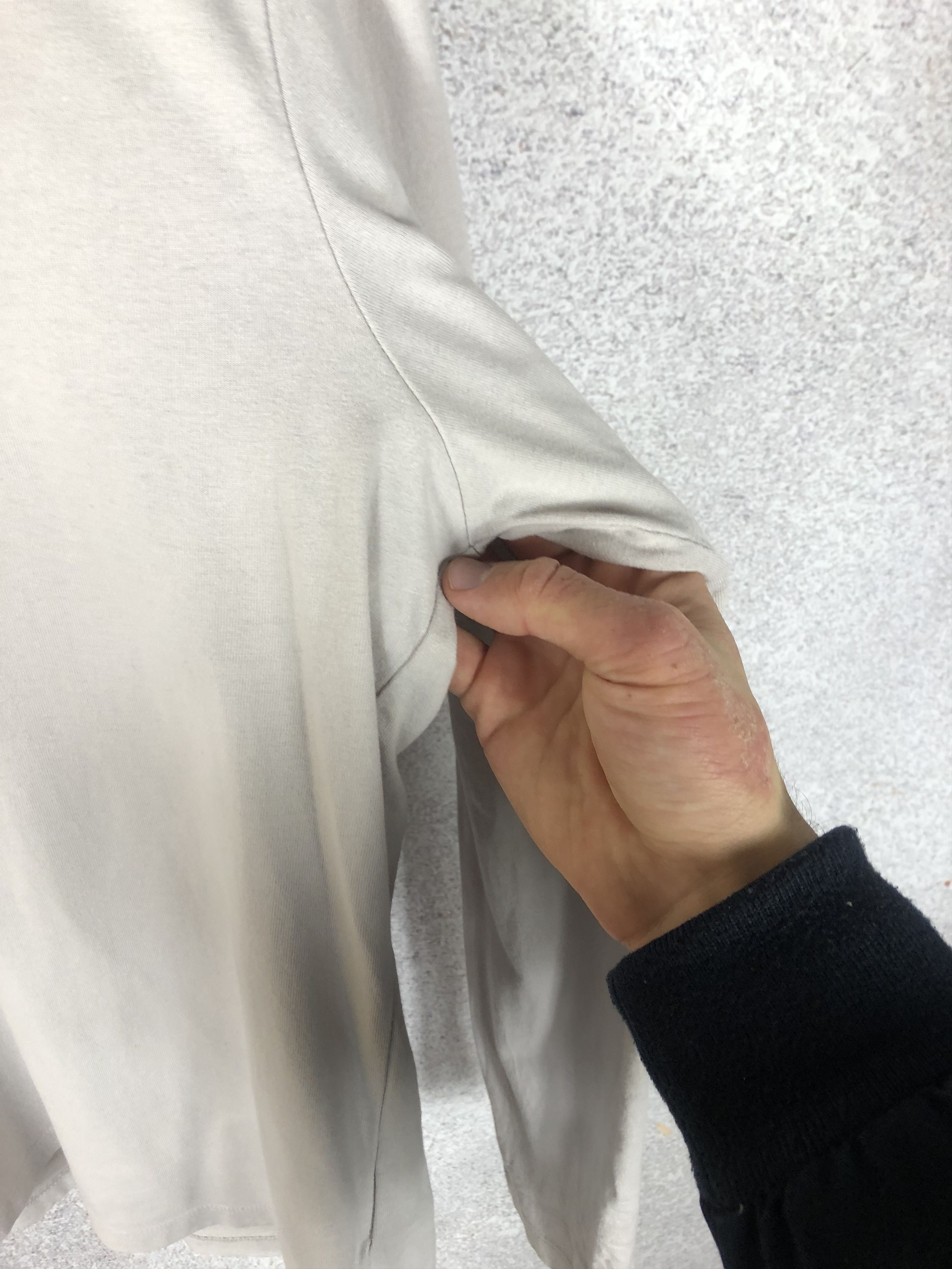 Allsaints Allsaints Beige Blank Longsleeve Tee Size US M / EU 48-50 / 2 - 3 Thumbnail