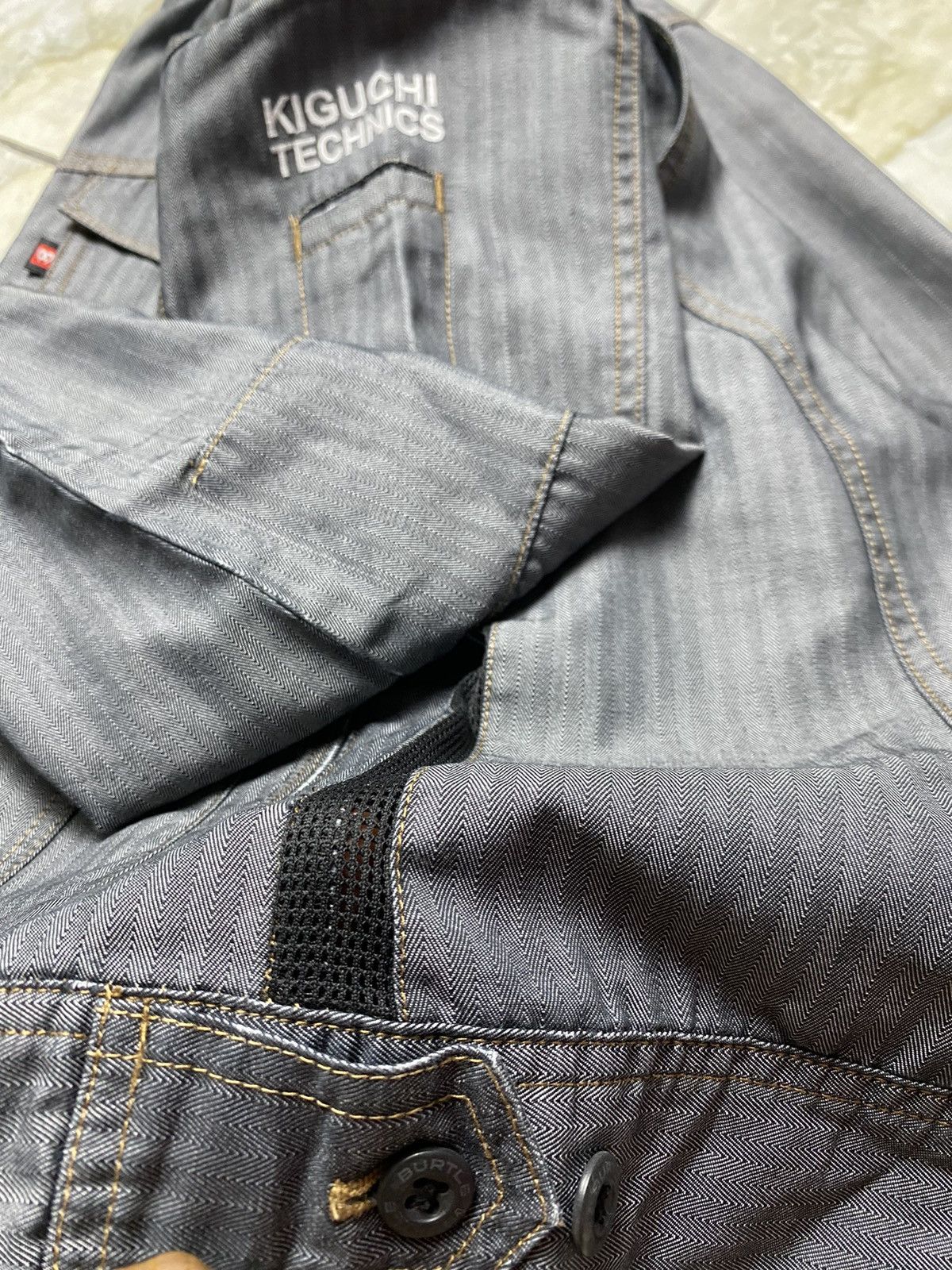 Japanese Brand Burtle Workwear Jacket Pit 20 Size US XXS / EU 40 - 17 Thumbnail