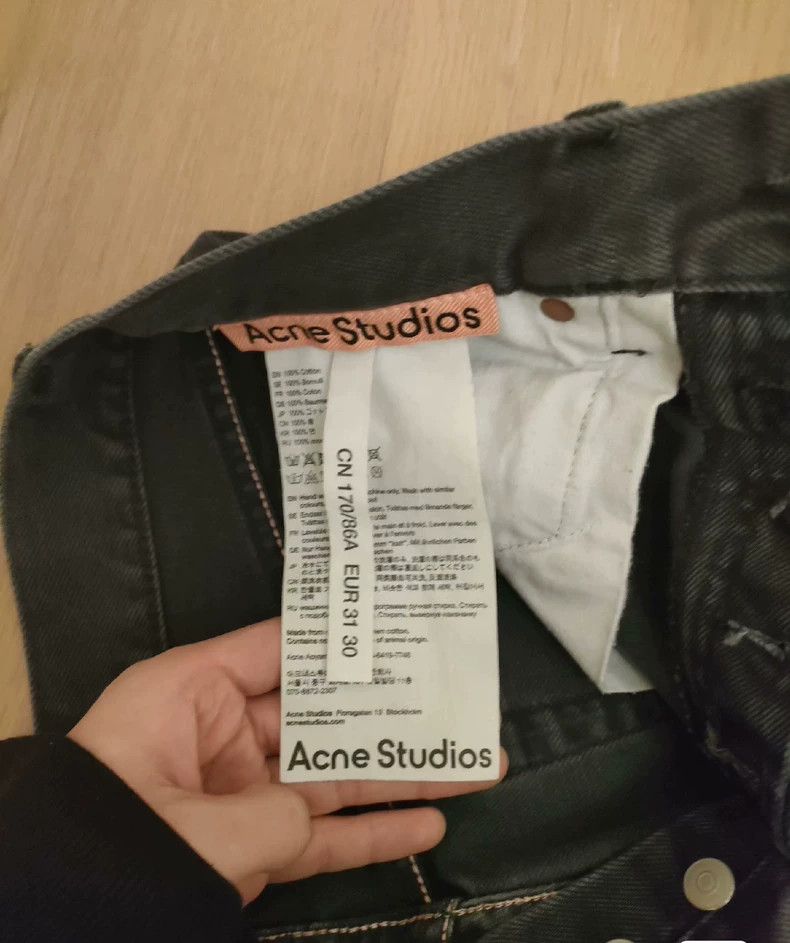 Acne Studios acne studios 1992m jeans 2502-Nextarrow Size US 31 - 2 Thumbnail
