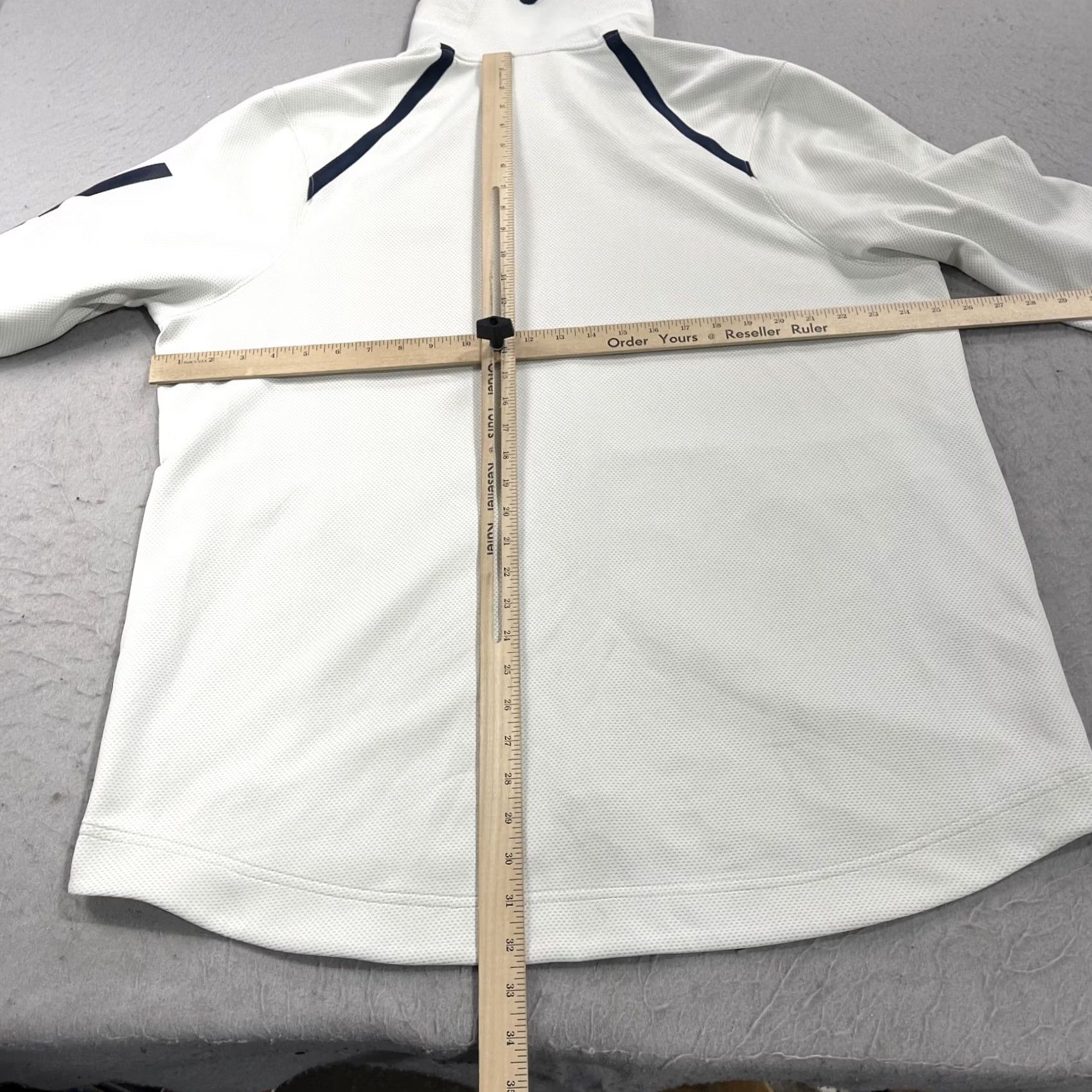 Nike Nike USA Basketball Hoodie Mens 2XL White Therma Fit Showtime Zip Hoodie Sweatshirt Full Zip Regular - 9 words Size US XXL / EU 58 / 5 - 5 Thumbnail