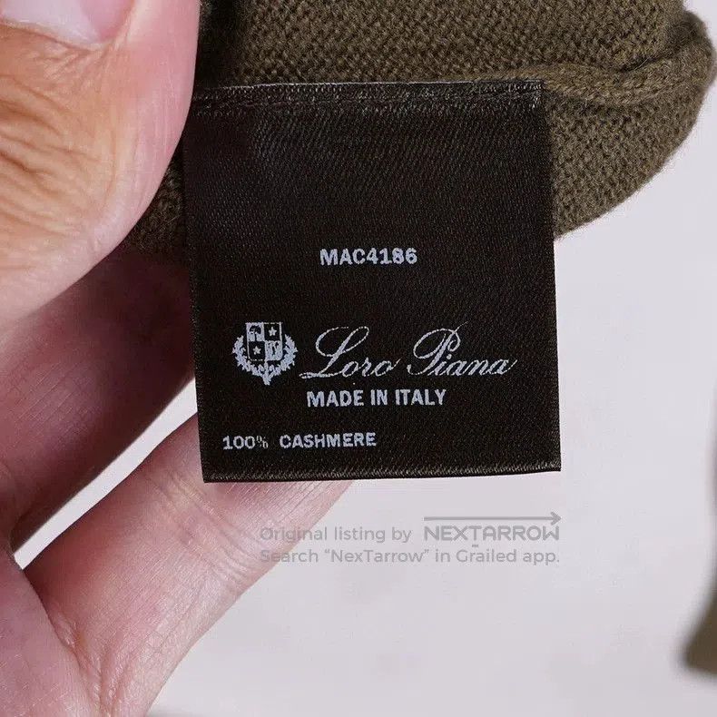 Loro Piana Loro Piana Men's High-Neck Cashmere Sweater. Size US XL / EU 56 / 4 - 8 Thumbnail