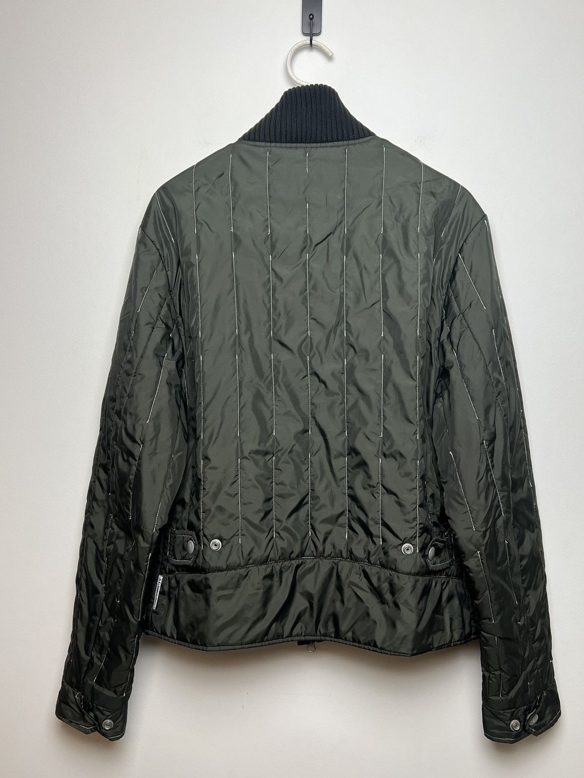Giorgio Armani armani y2k archive moto/bomber jacket Size US M / EU 48-50 / 2 - 3 Thumbnail