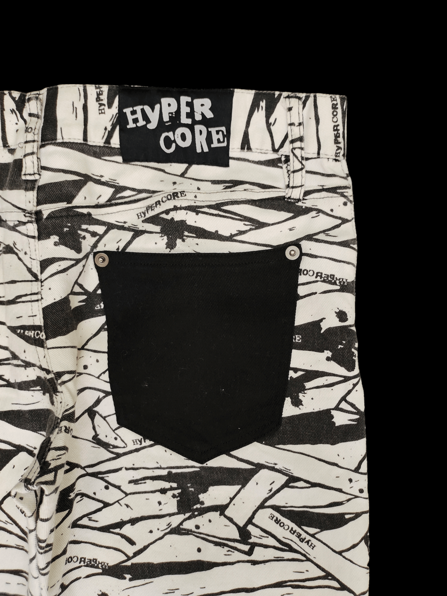 Hysteric Glamour × Undercover Hypercore Mummy Printed Denim Pants Hysteric Punk Style Size US 30 / EU 46 - 12 Thumbnail