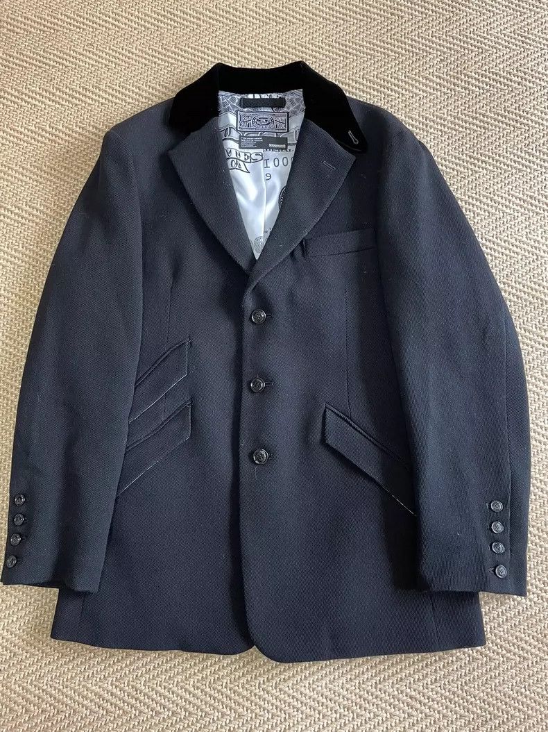 Neighborhood NEIGHBORHOOD Black Wool Blend Jacket - dmc Size US M / EU 48-50 / 2 - 1 Thumbnail