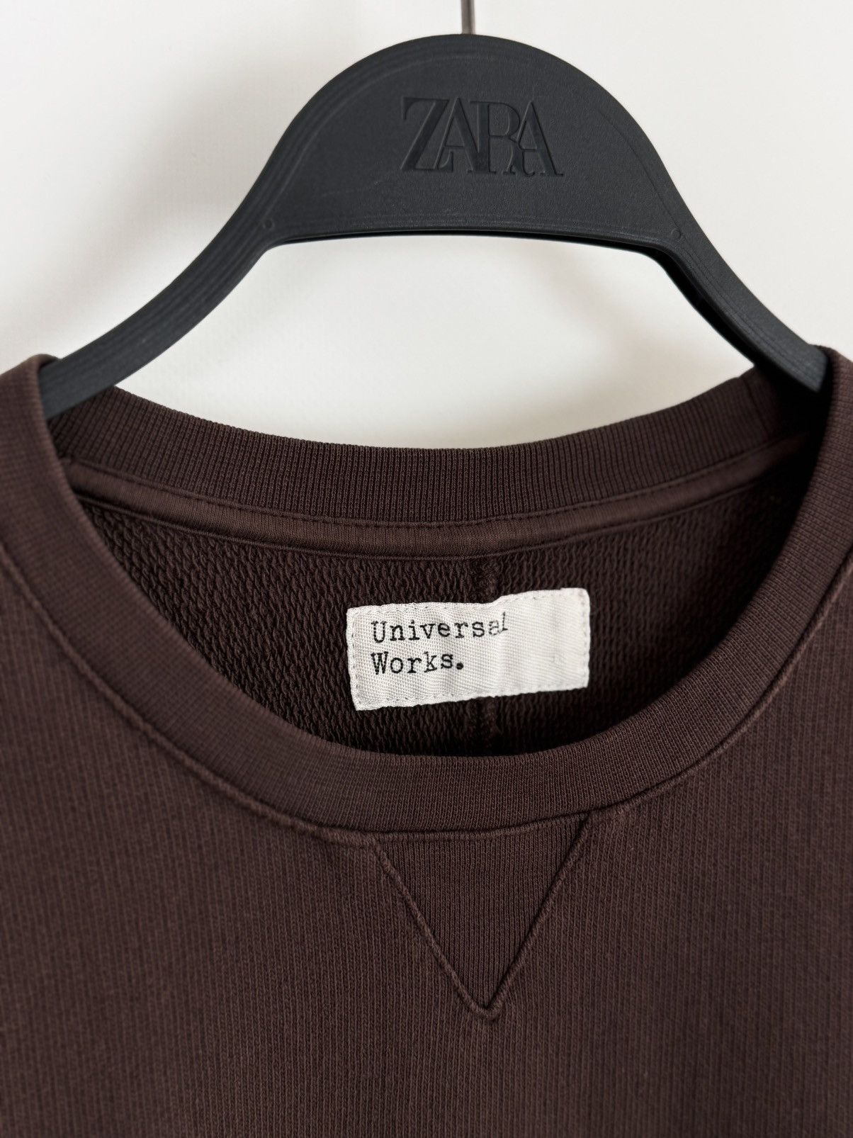 Universal Works Universal Works Blank Brown Sweatshirt Size US L / EU 52-54 / 3 - 4 Thumbnail