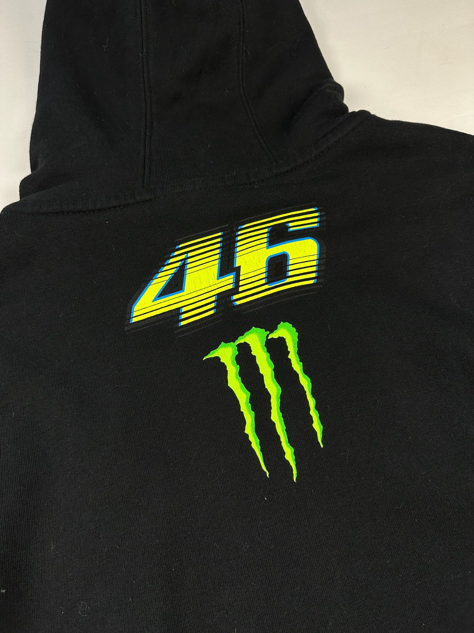 Vintage Vintage Monster Energy hoodie Racing 46 Sponsored Size US L / EU 52-54 / 3 - 7 Thumbnail