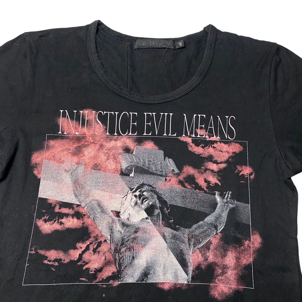 If Six Was Nine Fuga Injustice Evil Means Cross Shirt Size US S / EU 44-46 / 1 - 2 Thumbnail