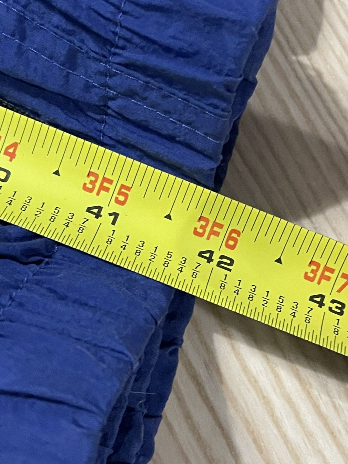 Nike × Vintage Vintage Nike Gray Tag Royal Blue Windbreaker Pants Medium Size US 34 / EU 50 - 5 Thumbnail