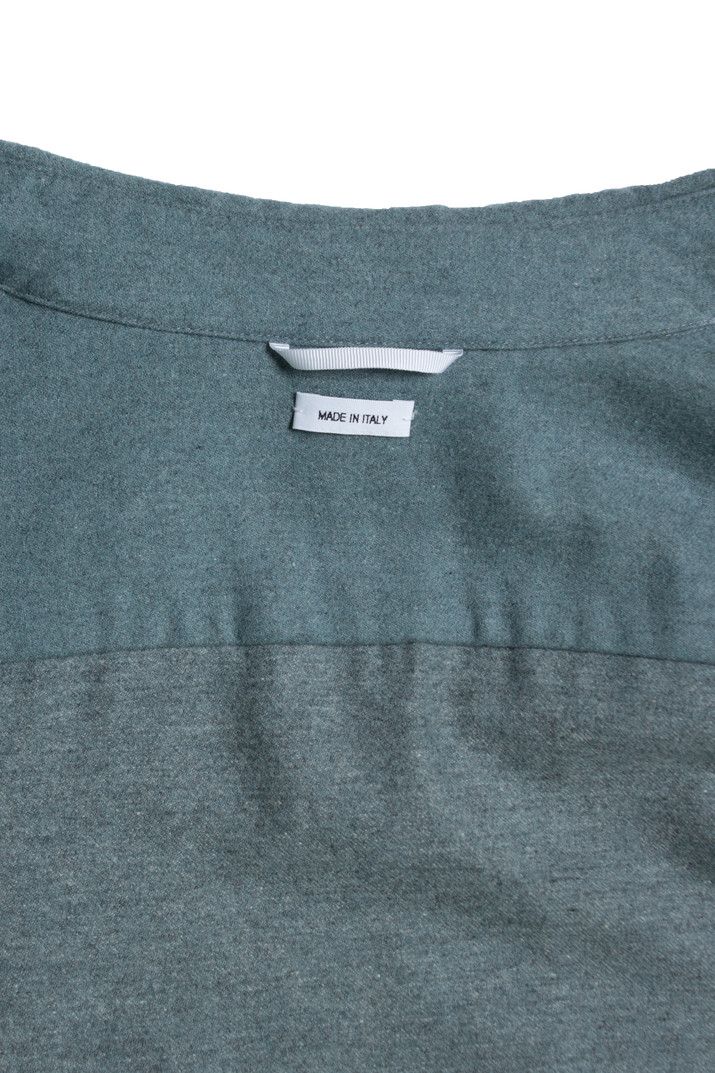 Thom Browne Thom Browne, Steel blue cashmere and wool overshirt Size US XL / EU 56 / 4 - 6 Thumbnail