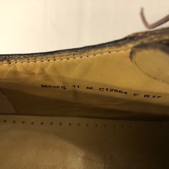 Cole Haan COLE HAAN MEN'S BLACK LEATHER DRESS SHOES SIZE: 11M Size US 11 / EU 44 - 10 Thumbnail