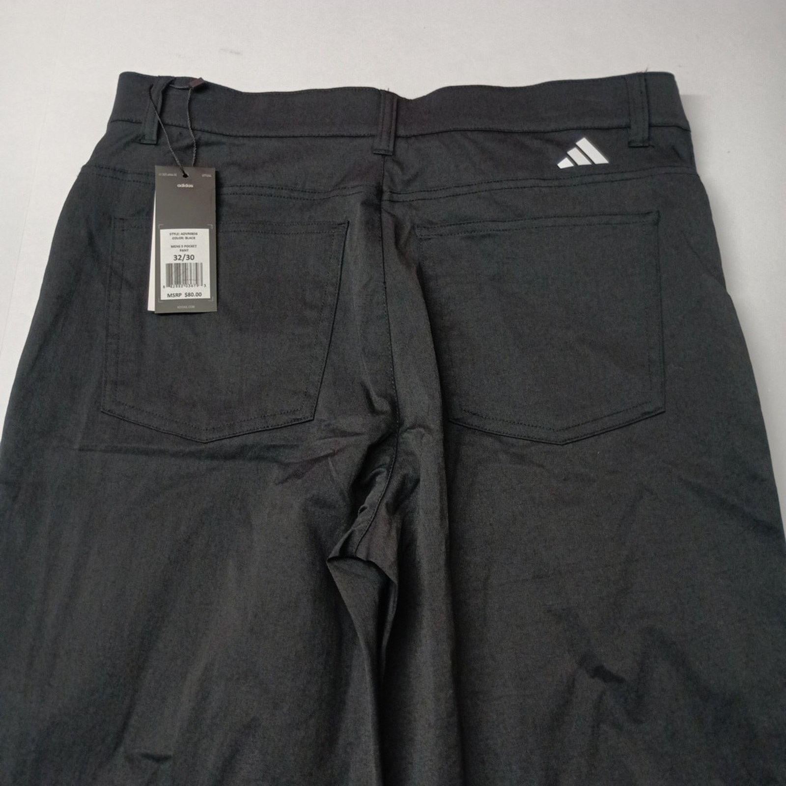 Adidas Adidas Mens 5-Pocket Tapered Golf Pants Size 32x30 Black New Size US 32 / EU 48 - 7 Thumbnail