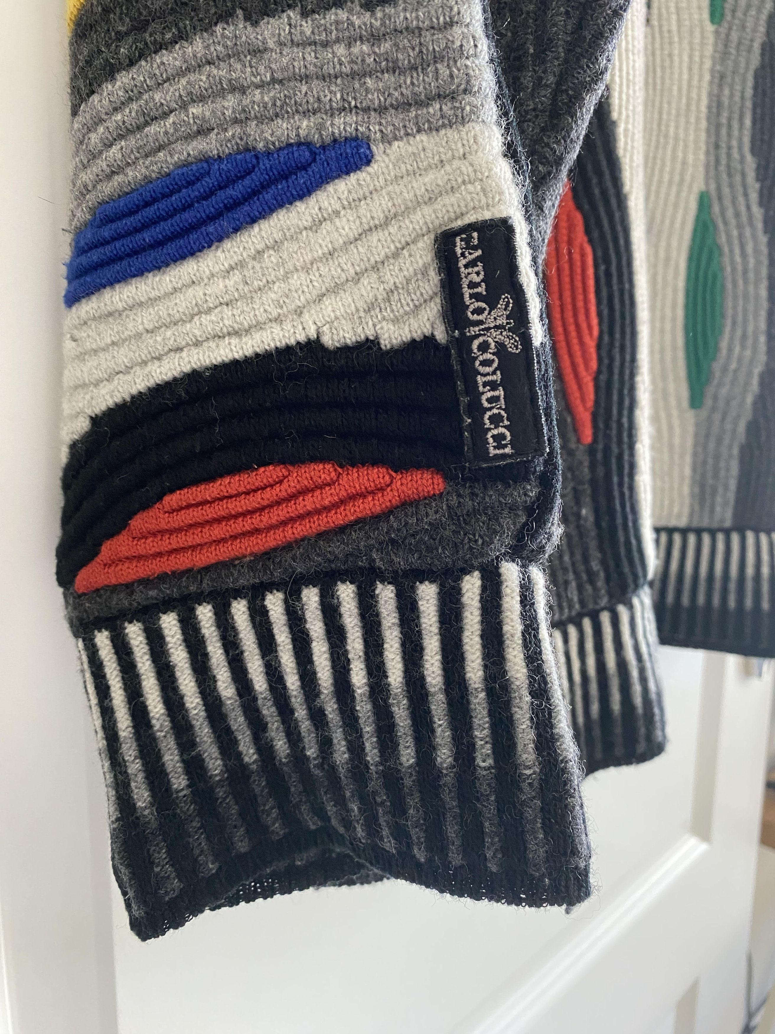 Carlo Colucci Carlo Colucci luxury sweater Size US XL / EU 56 / 4 - 4 Thumbnail