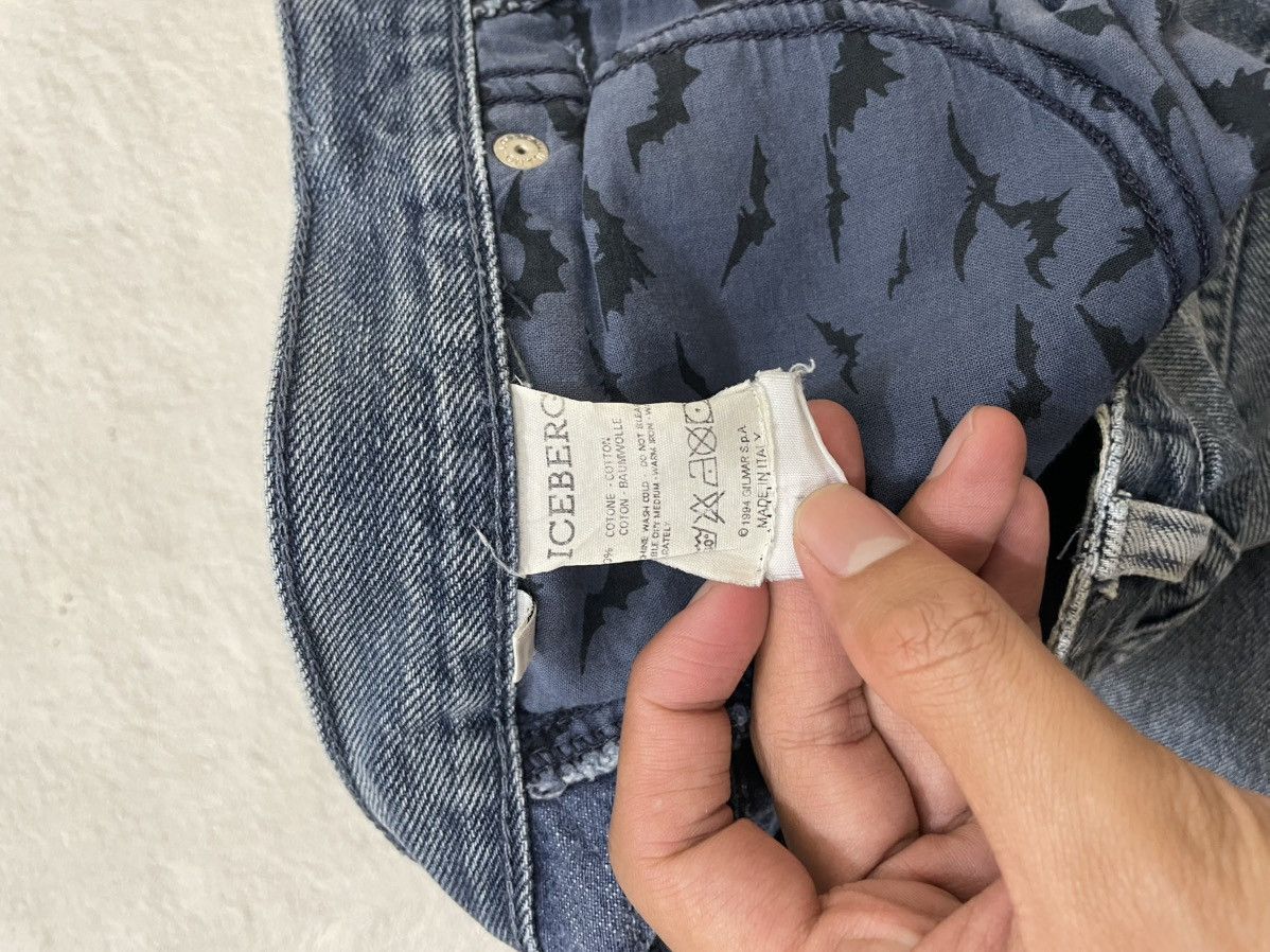 Japanese Brand 2000s Iceberg Jeans Washed Embroidered Y2K Japanese If6was9 Size US 29 - 6 Thumbnail