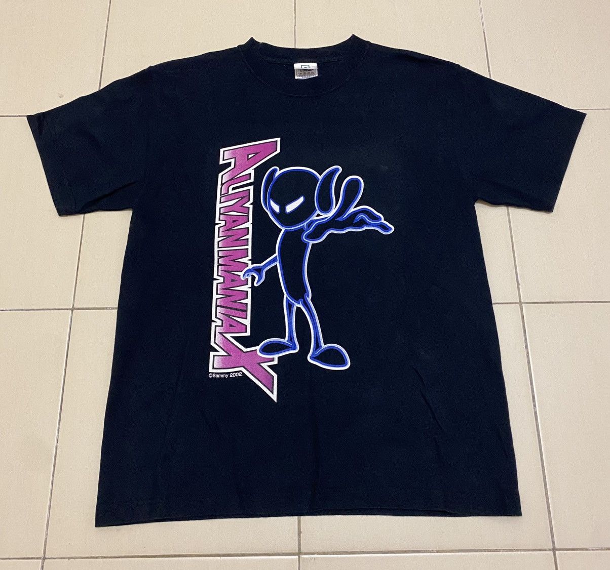 Vintage Vtg Y2K Streetwear Aliyan Maniax by Sammy Alien Tee Size US M / EU 48-50 / 2 - 1 Thumbnail