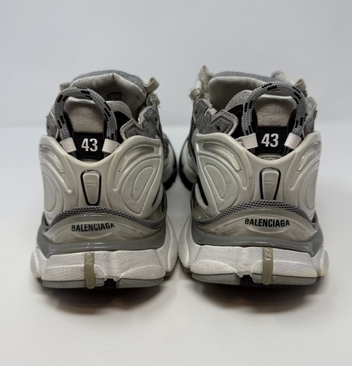 Balenciaga Balenciaga Runner Sneaker Grey/White/Black Size US 10 / EU 43 - 5 Thumbnail
