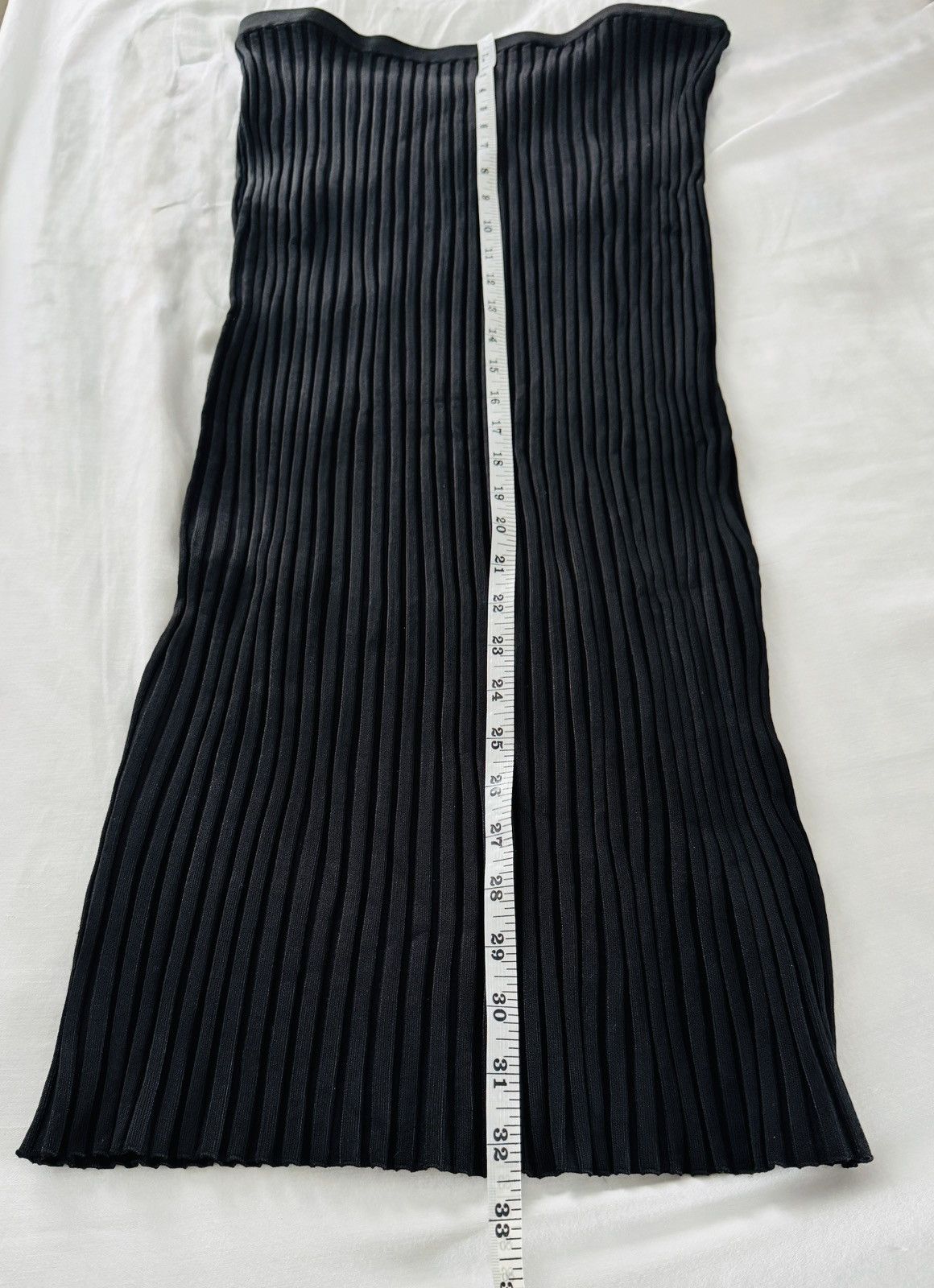 Toteme Toteme NWOT black ribbed Murano knit slip midi skirt size M Size 30" / US 8 / IT 44 - 10 Thumbnail