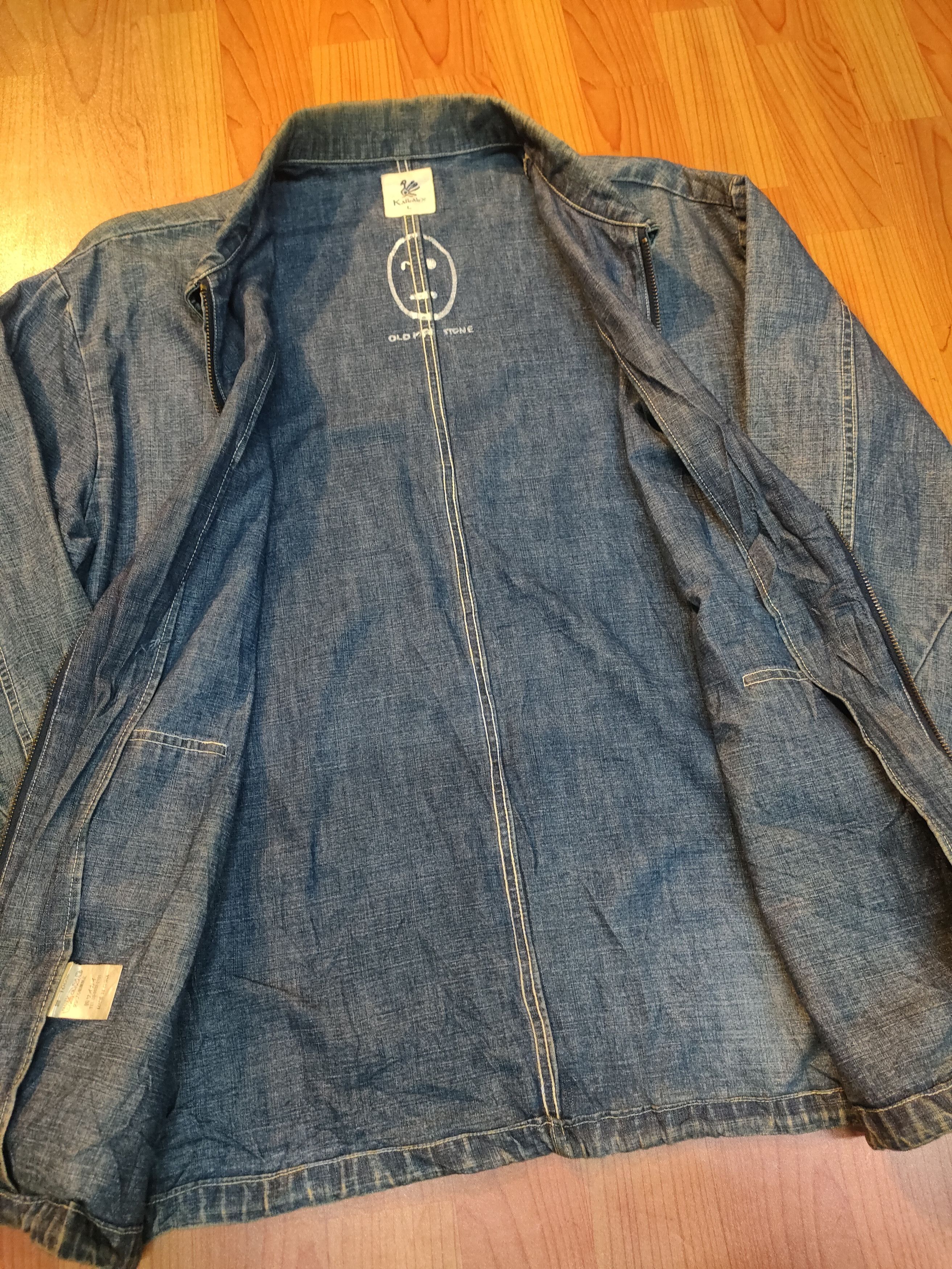 Japanese Brand Kalbab x Zipper Denim Jacket Size US L / EU 52-54 / 3 - 6 Thumbnail