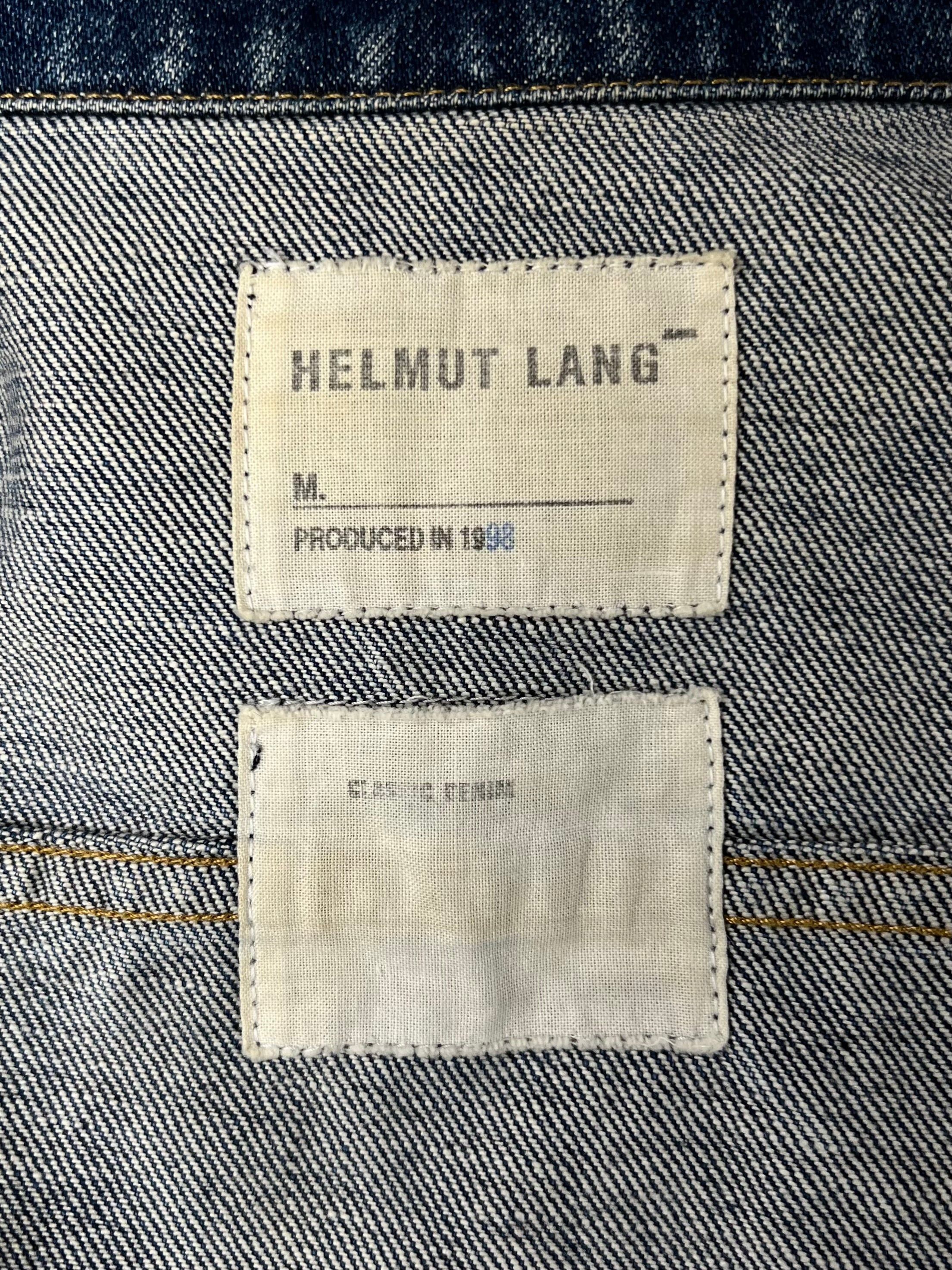 Helmut Lang Vintage 1998 Helmut Lang ‘Classic Denim’ Trucker Jacket Size US M / EU 48-50 / 2 - 4 Thumbnail