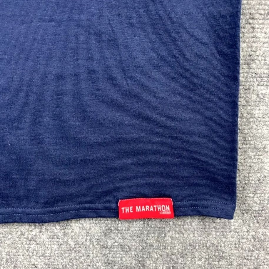Vintage The Marathon Clothing Shirt Mens XL Blue Crenshaw Nipsey Hussle Short Sleeve Shirt Size US XL / EU 56 / 4 - 2 Thumbnail
