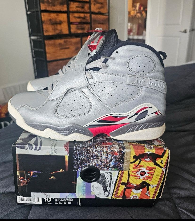 Jordan Brand Jordan 8 Reflection of Champions Size US 10.5 / EU 43-44 - 1 Thumbnail