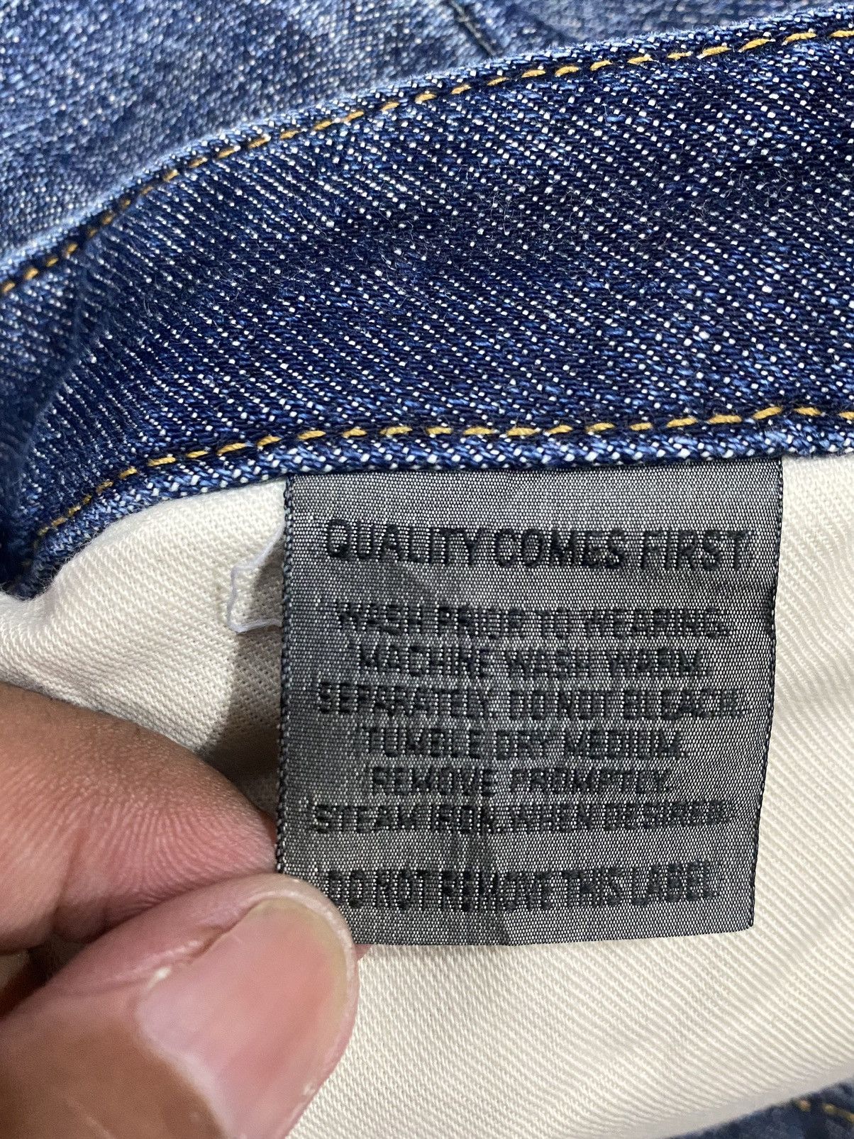 Vintage Vtg Big John Denim Jeans Pant W32” Size US 32 / EU 48 - 14 Thumbnail