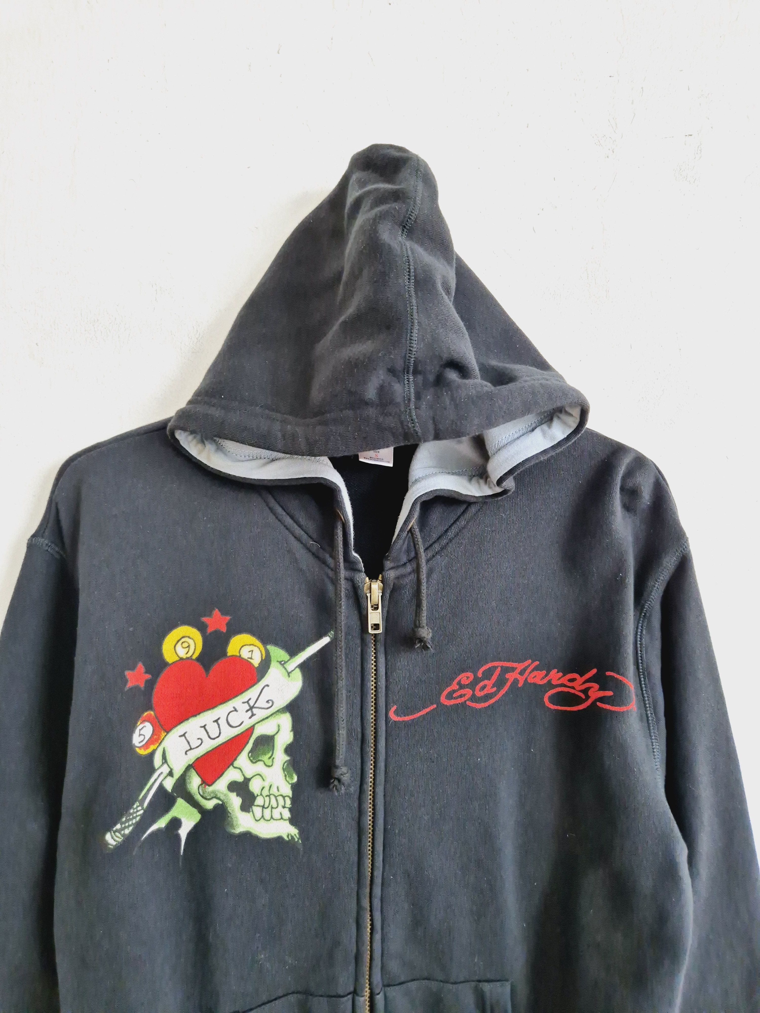Christian Audigier × Ed Hardy Ed Hardy x Christian Audiger Hoodie Zipper Sweatshirt Size US S / EU 44-46 / 1 - 4 Thumbnail