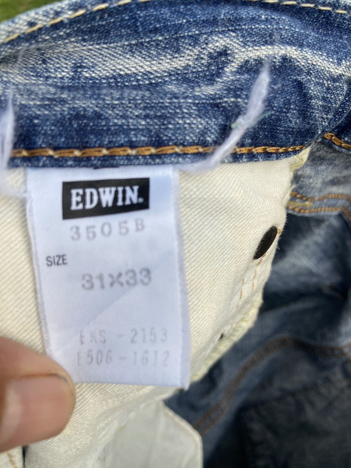 Edwin Vintage Edwin Jeans stone wash size 32 Size US 32 / EU 48 - 16 Thumbnail