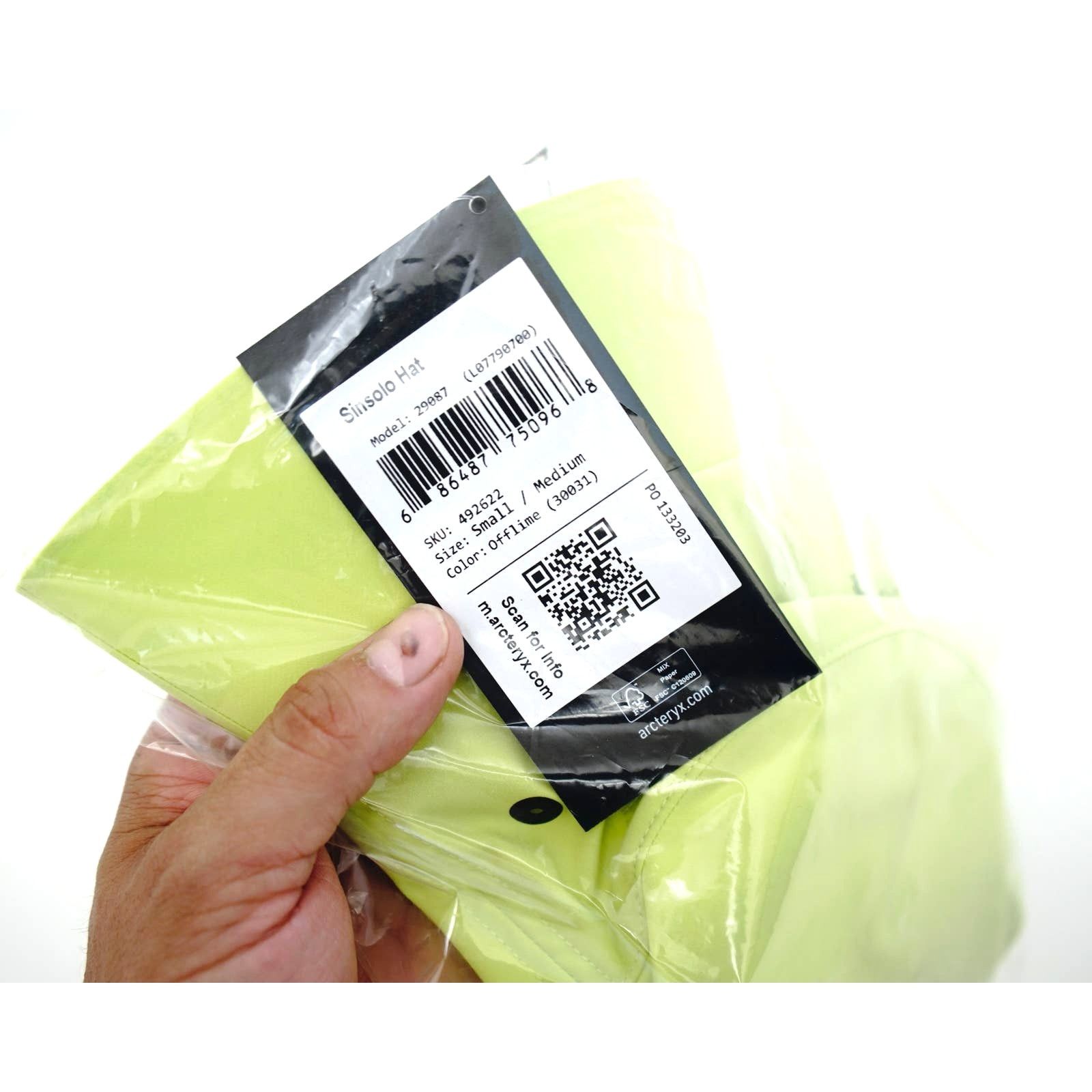 Arc'teryx Arc'teryx Sinsolo Bucket Hat Small- Medium Offlime Size ONE SIZE - 3 Thumbnail