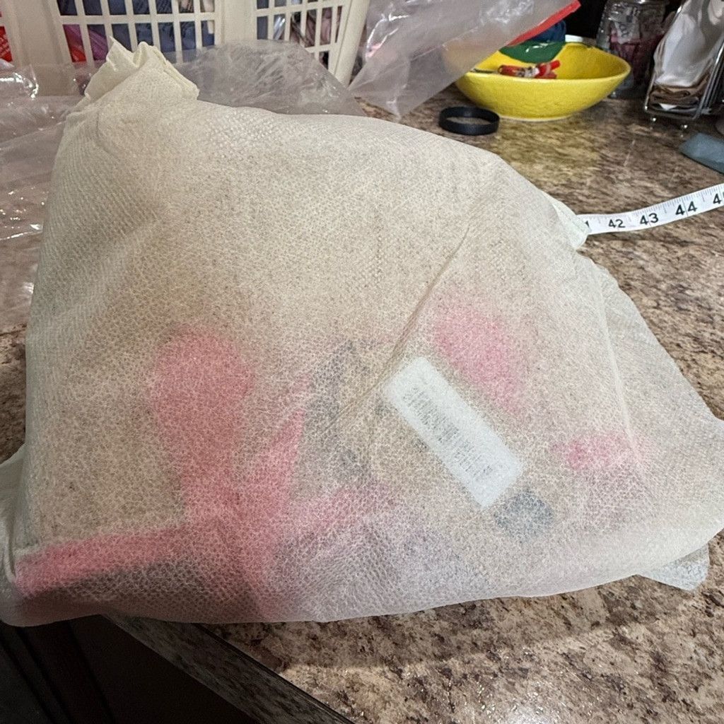 Other Pink and Cream Woven Mini Bag with Textured Design Size ONE SIZE - 9 Thumbnail
