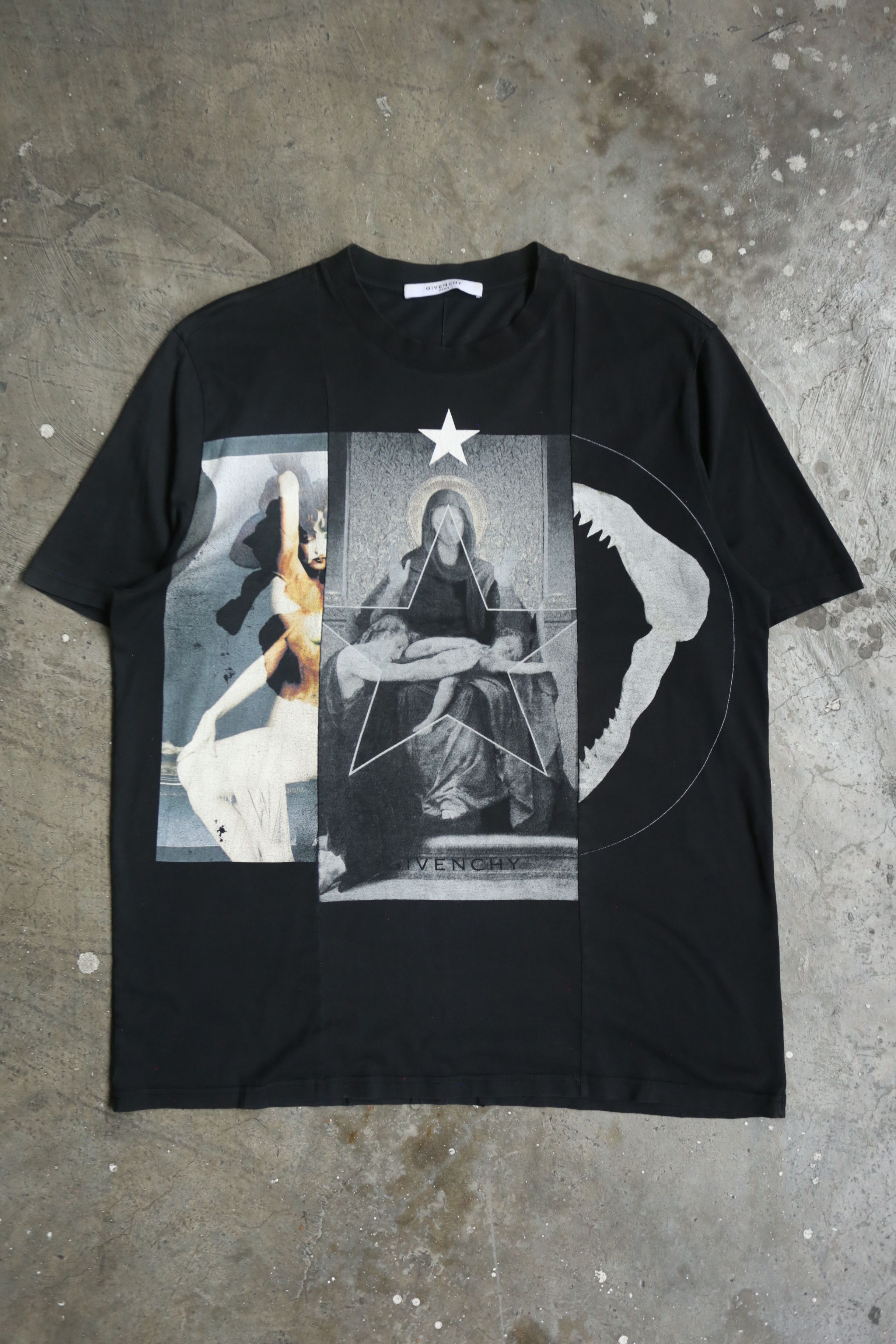 Givenchy × Riccardo Tisci SS14 Givenchy Digital Pixel Madonna Tee